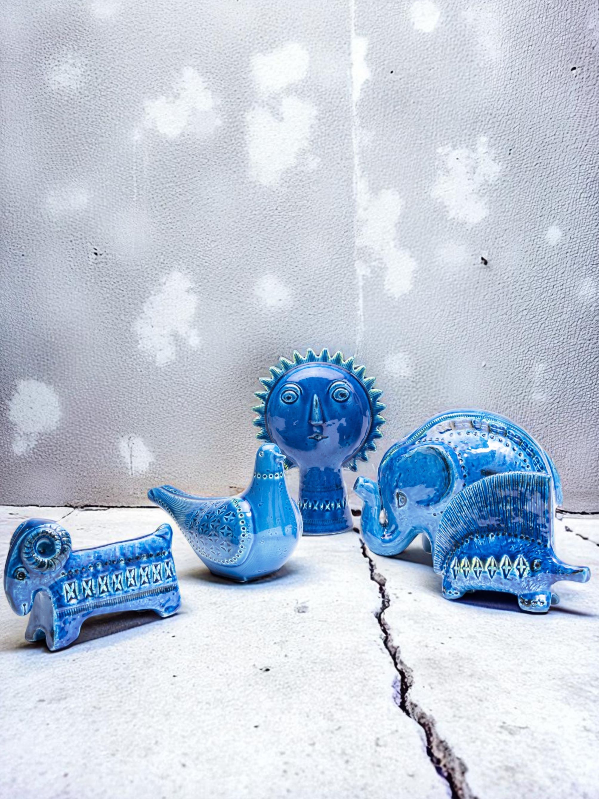 Bitossi Rimini Blu Elephant