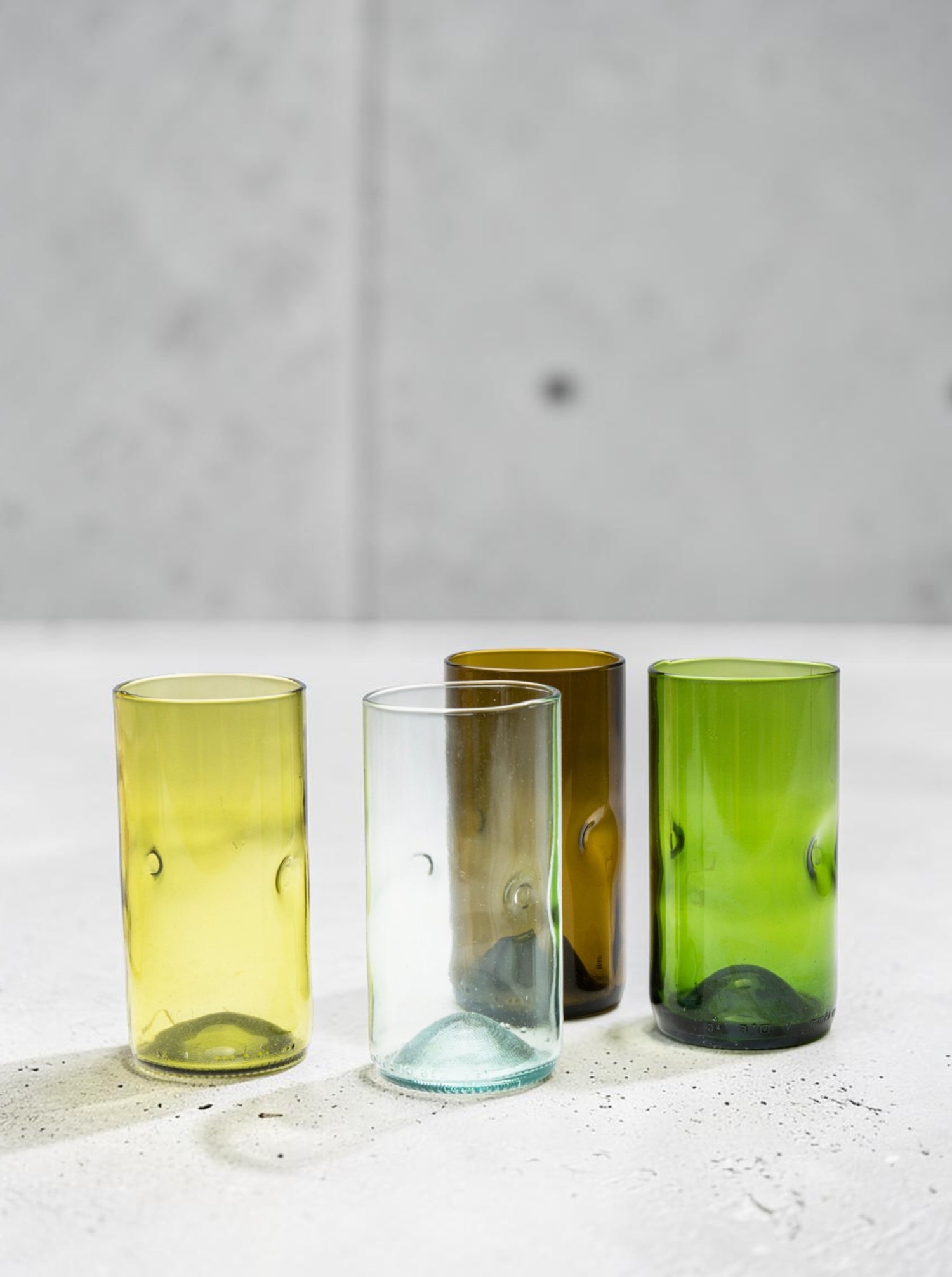 Glass Set L 4 pcs with wooden Box