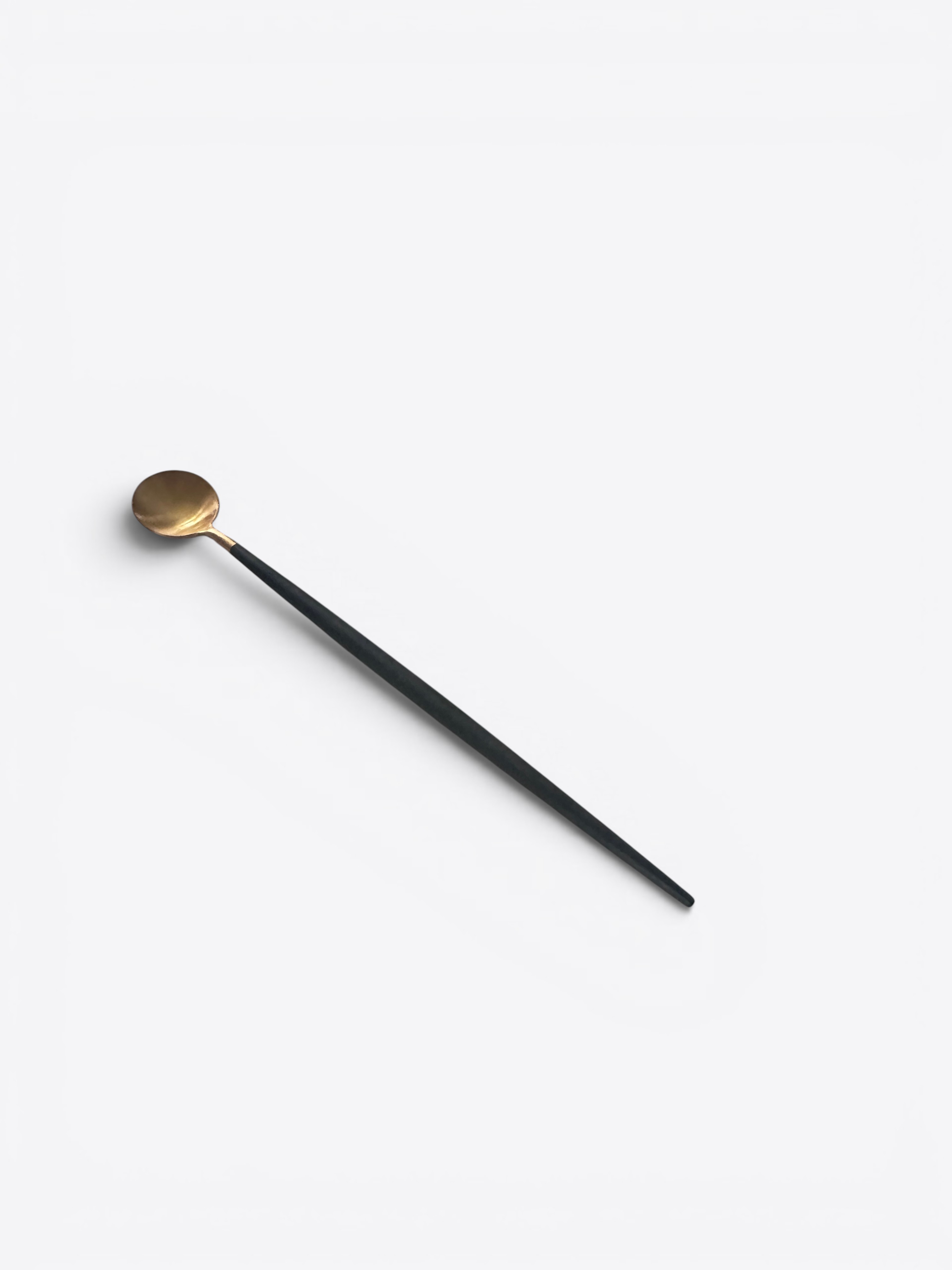 Cocktail Spoon "Goa" gold black