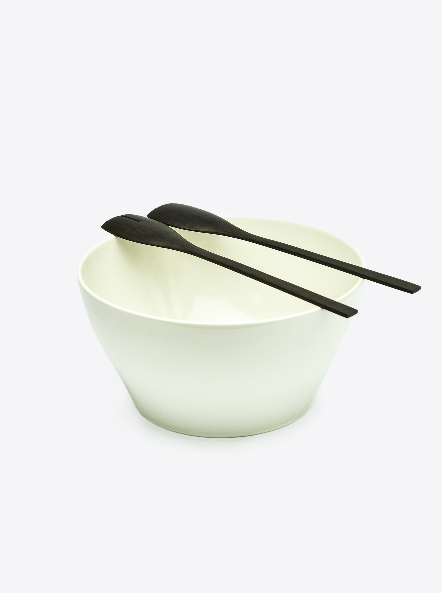 Bowl Stoneware off-white L