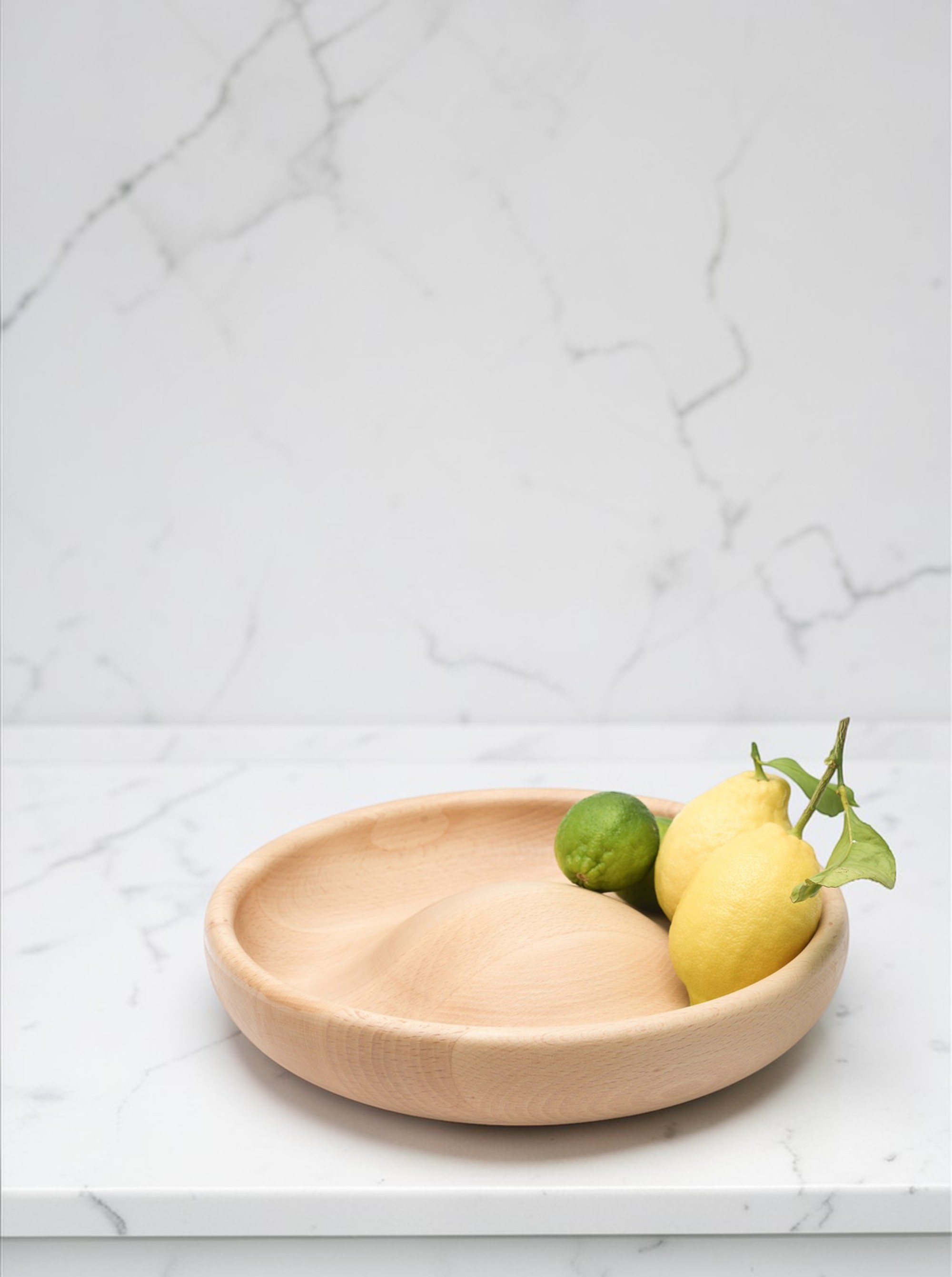 Schale "Soft Bowl" Holz Buche