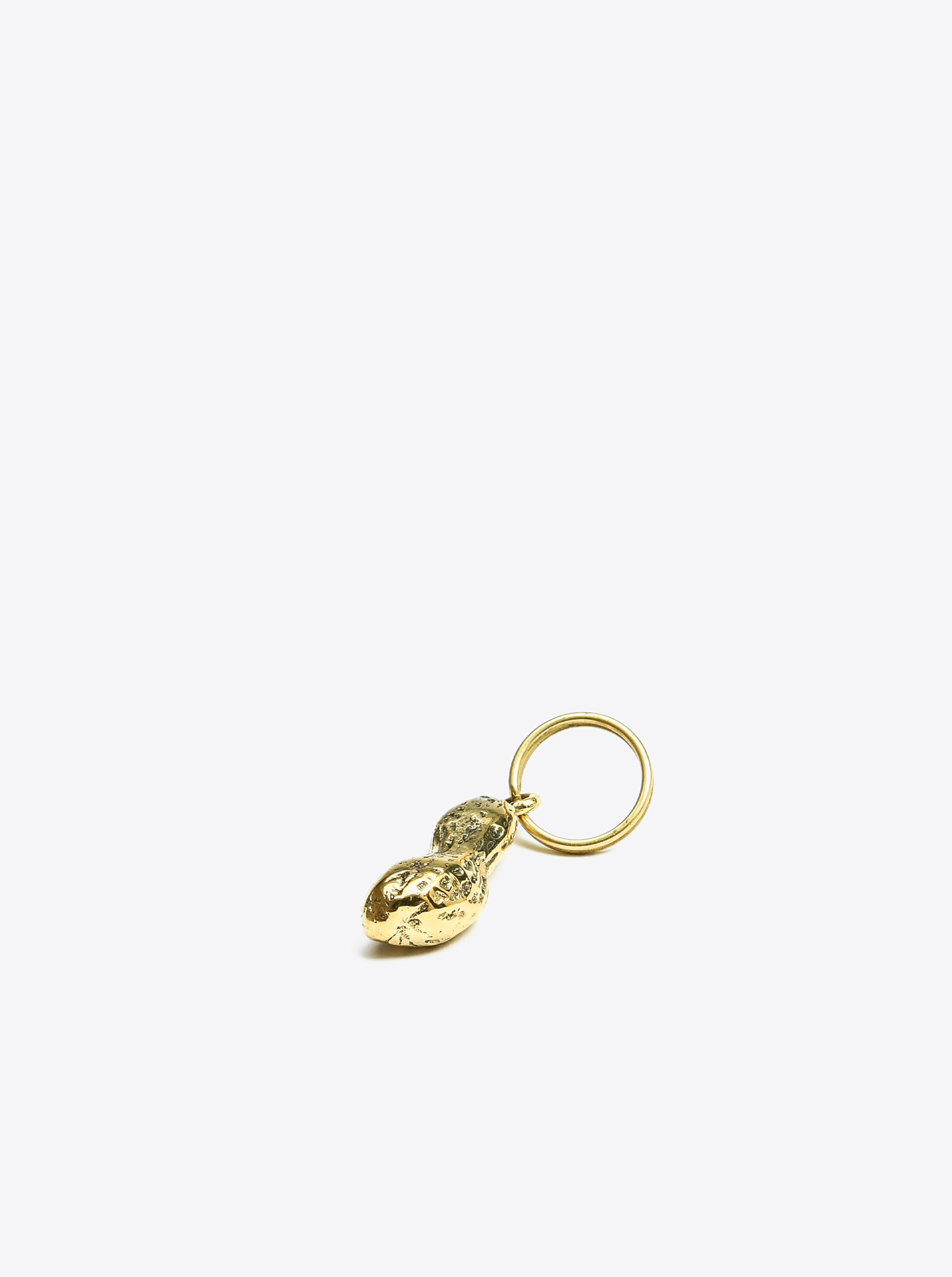 Key Chain &quot;Pea Nut&quot; Brass