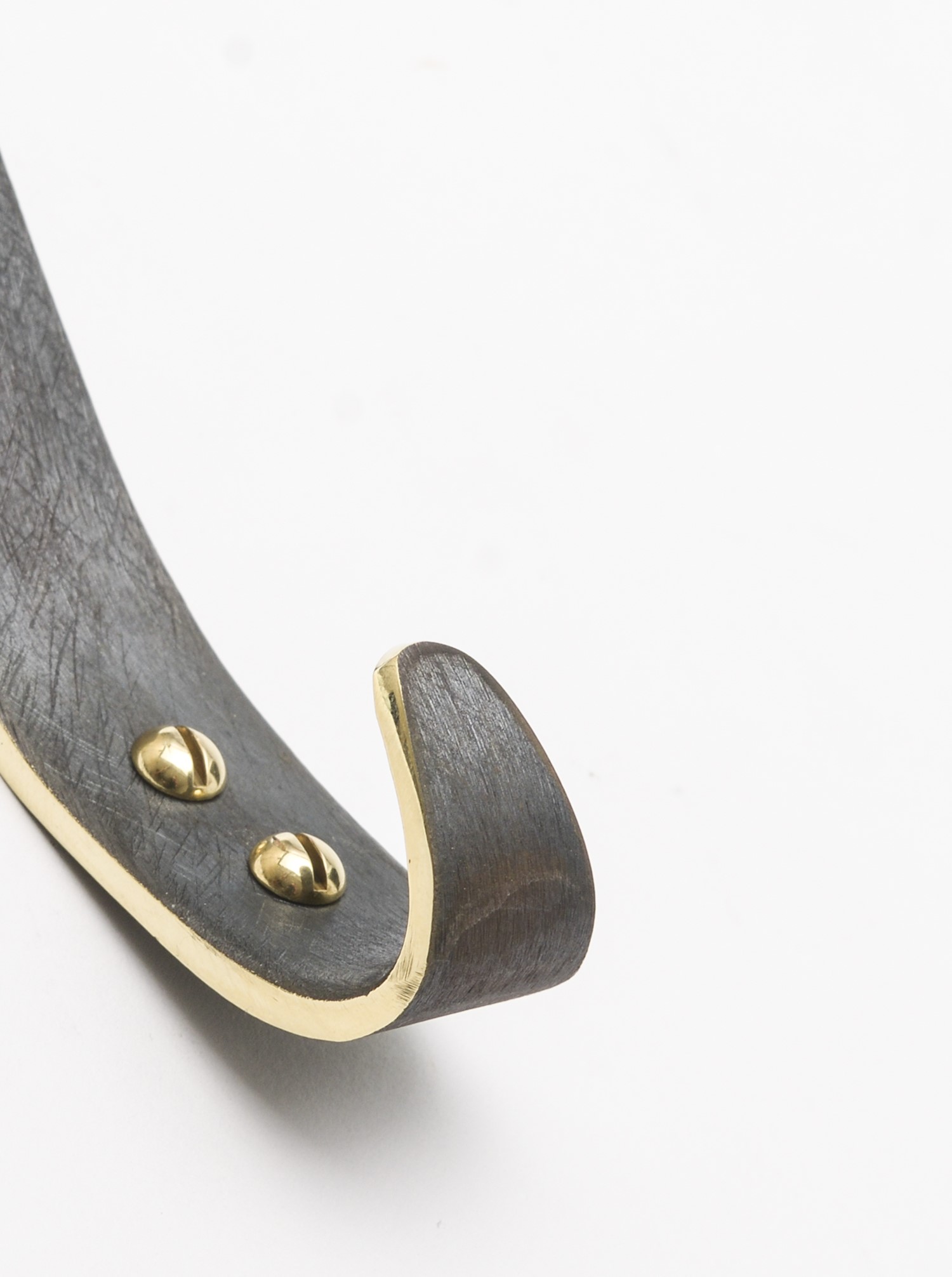 Coat Hook M Brass patinated