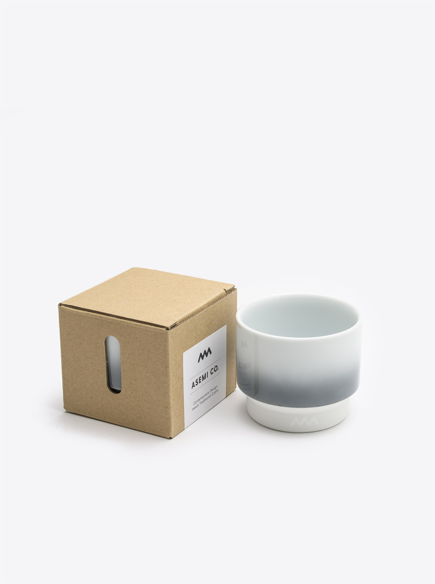 Teacup Hasami M grey