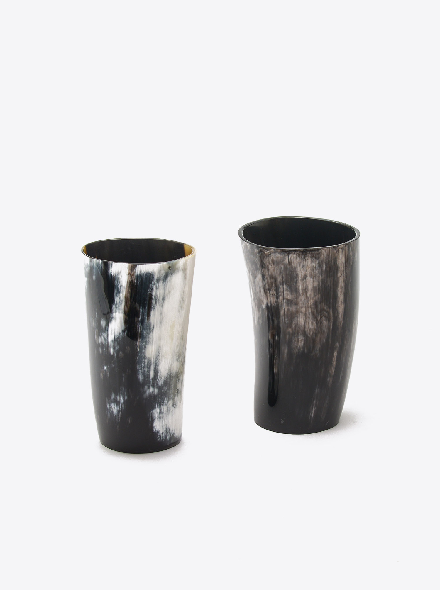 Cup made of Horn dark L