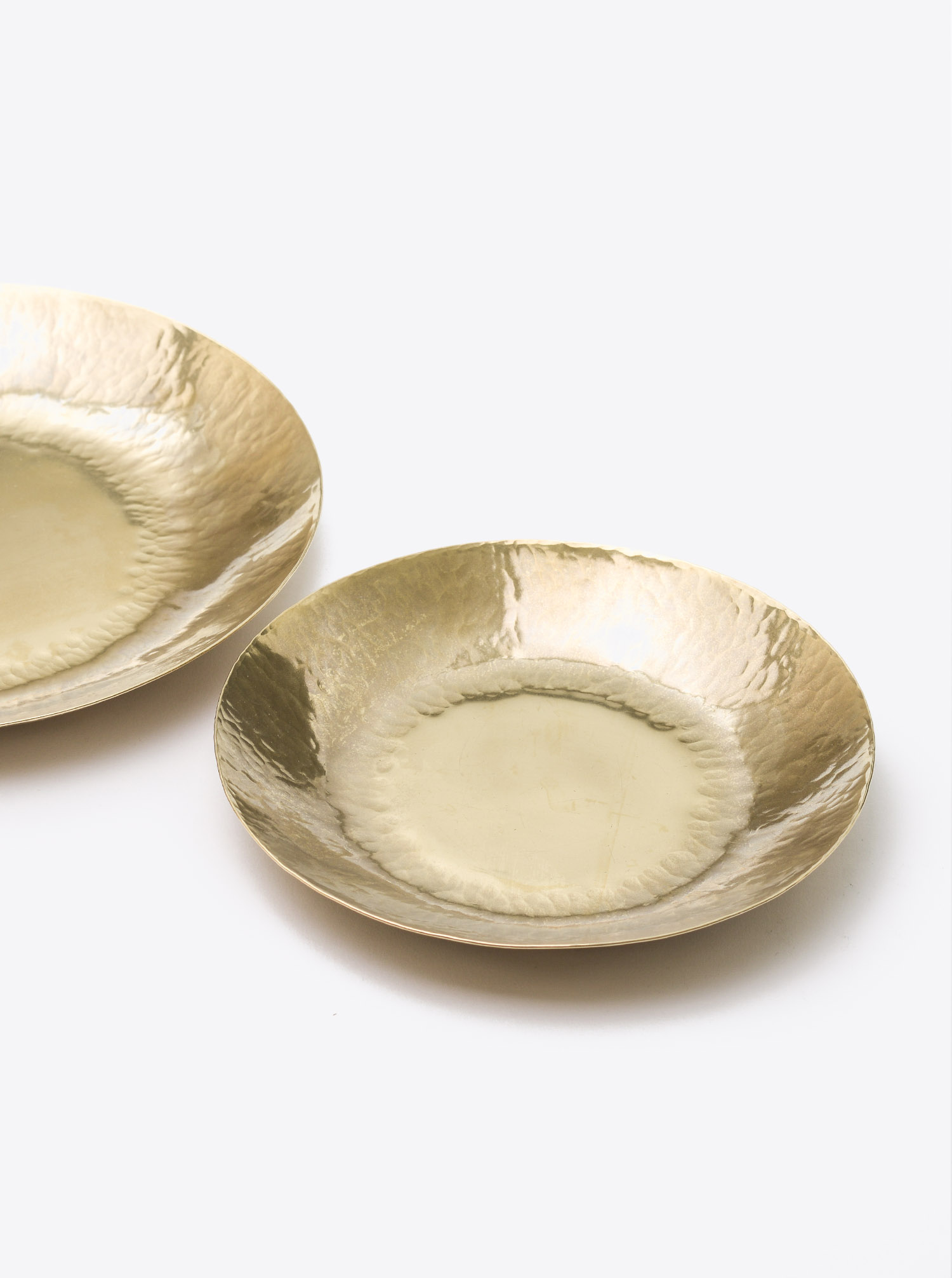 Set of two Plates Brass D16 & D21
