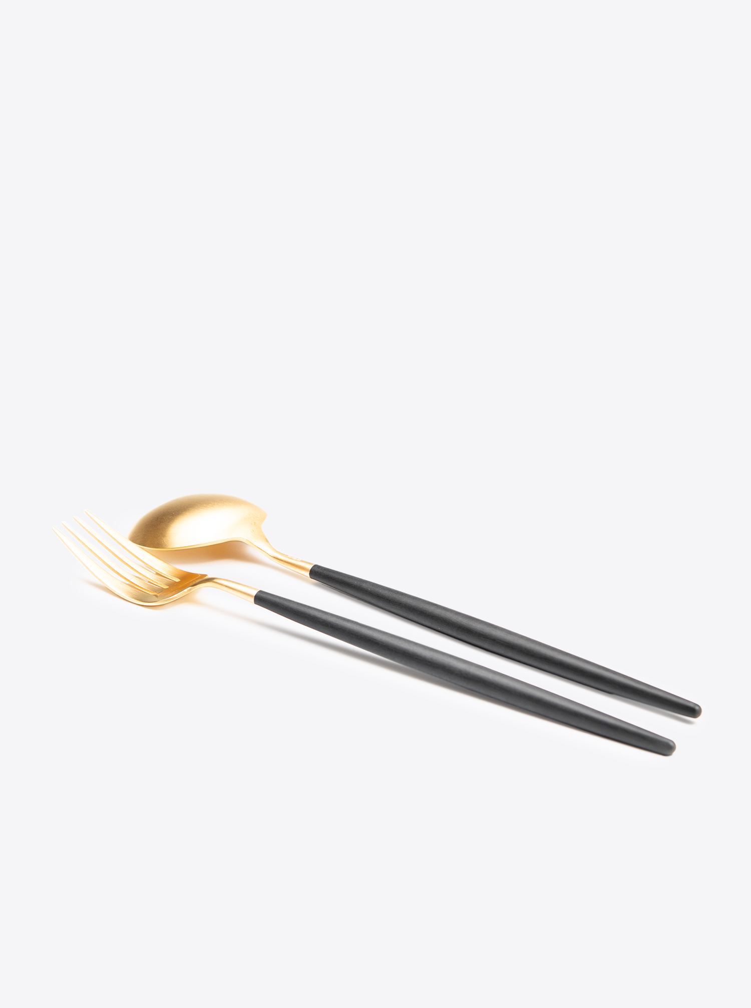 Serving Cutlery Set &quot;Goa&quot; gold black