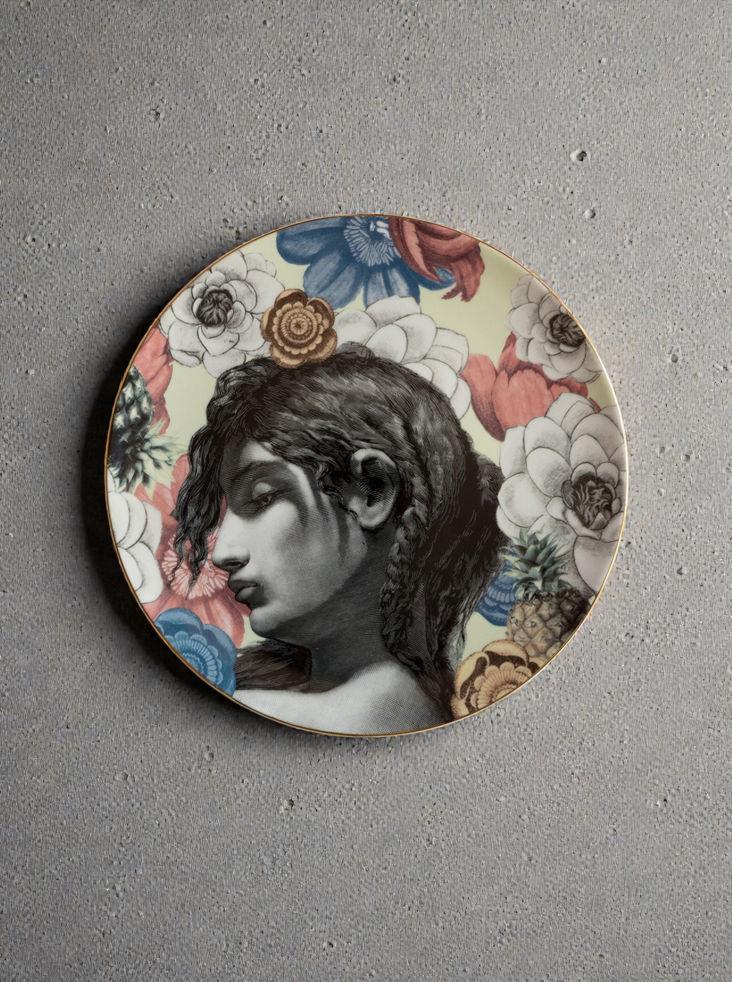 Plate Set A "Cairo" 2 pieces colourful D28