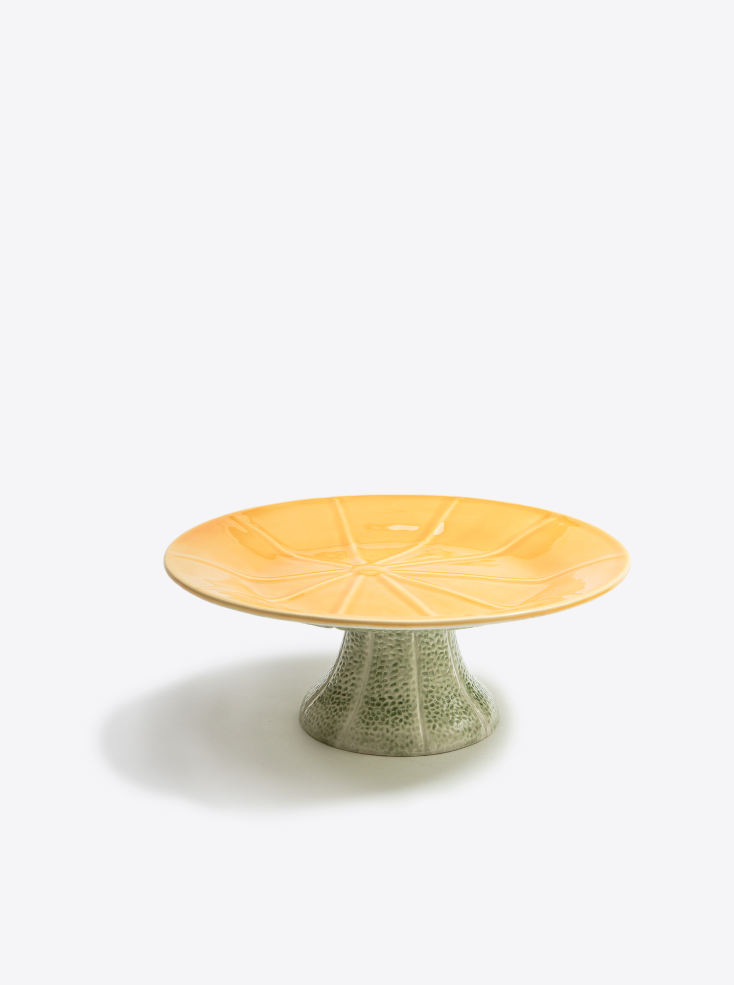 Cake Stand &quot;Melon&quot; Ceramics