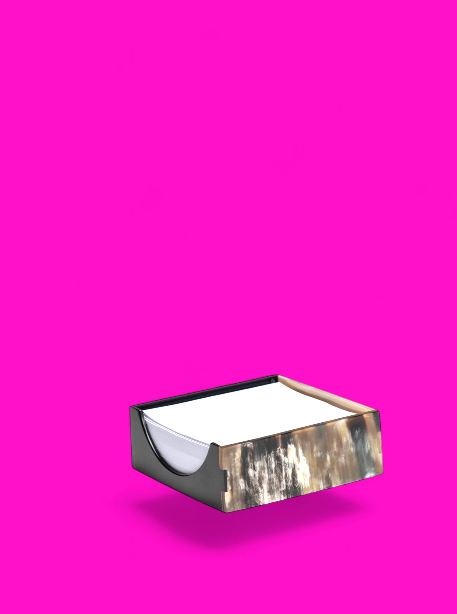 Note Holder made of Horn dark