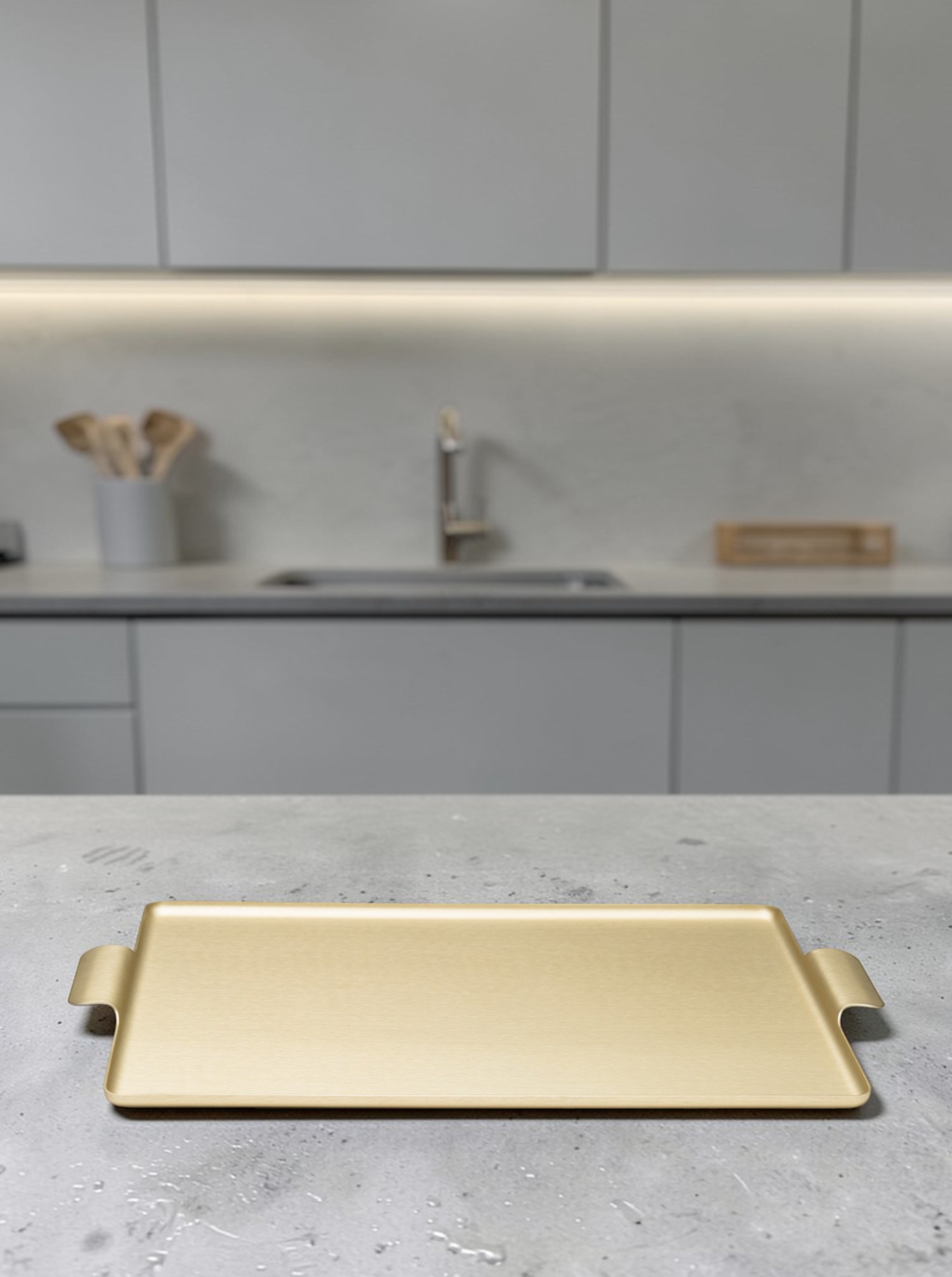 Tablett "Champagne" XL