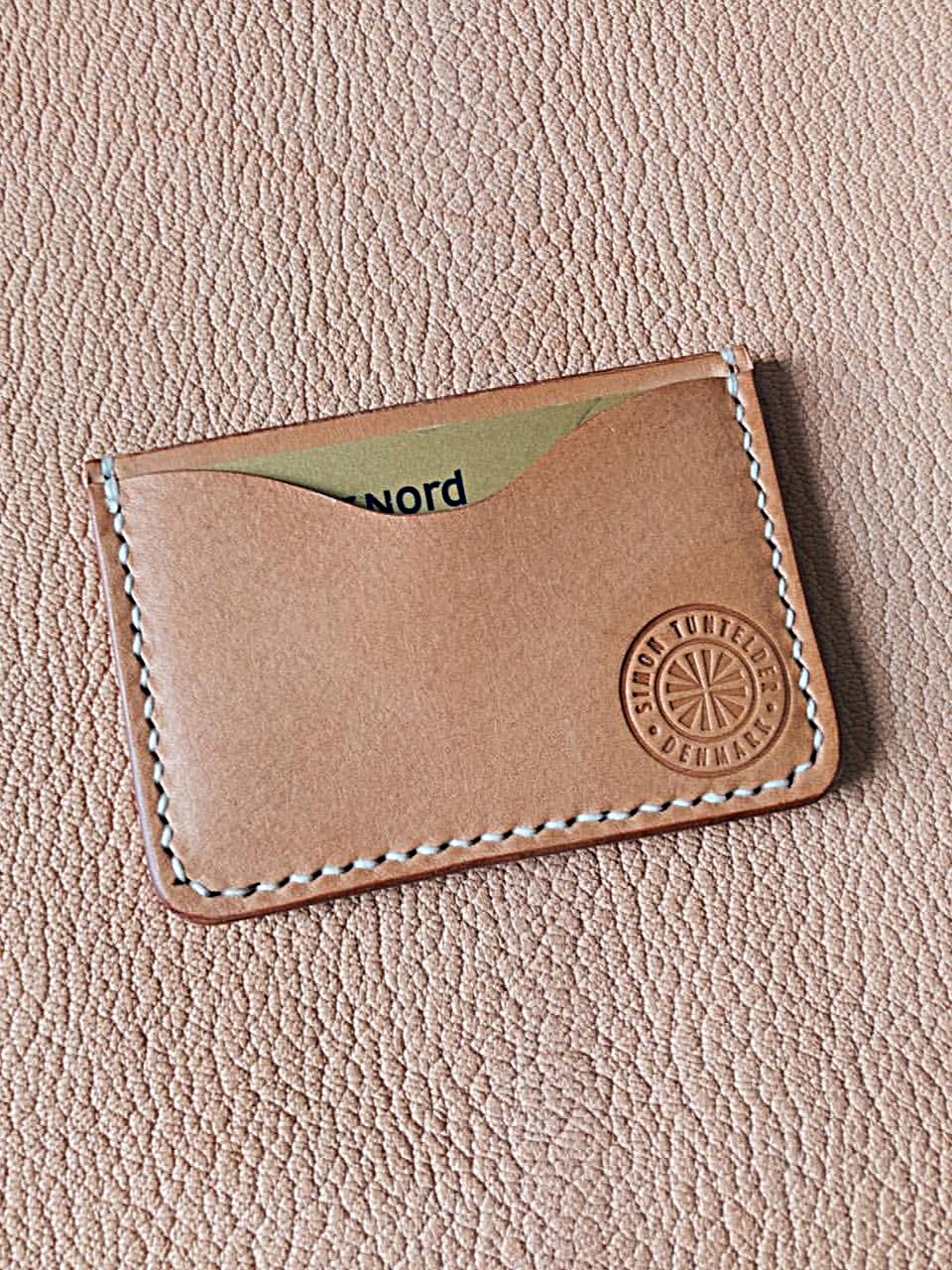 Double Card Holder Leather