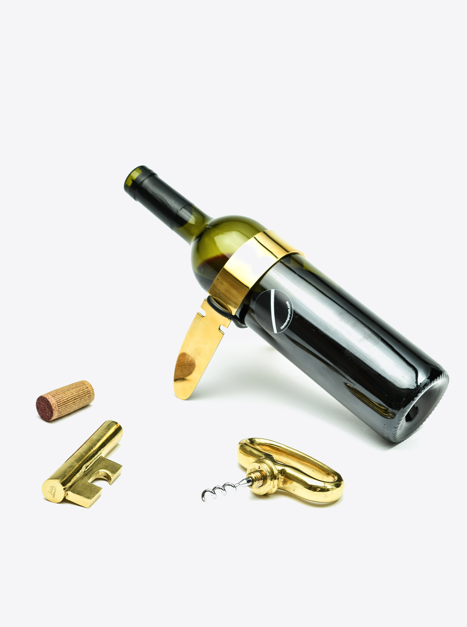 Corkscrew &quot;Key&quot; Brass polished