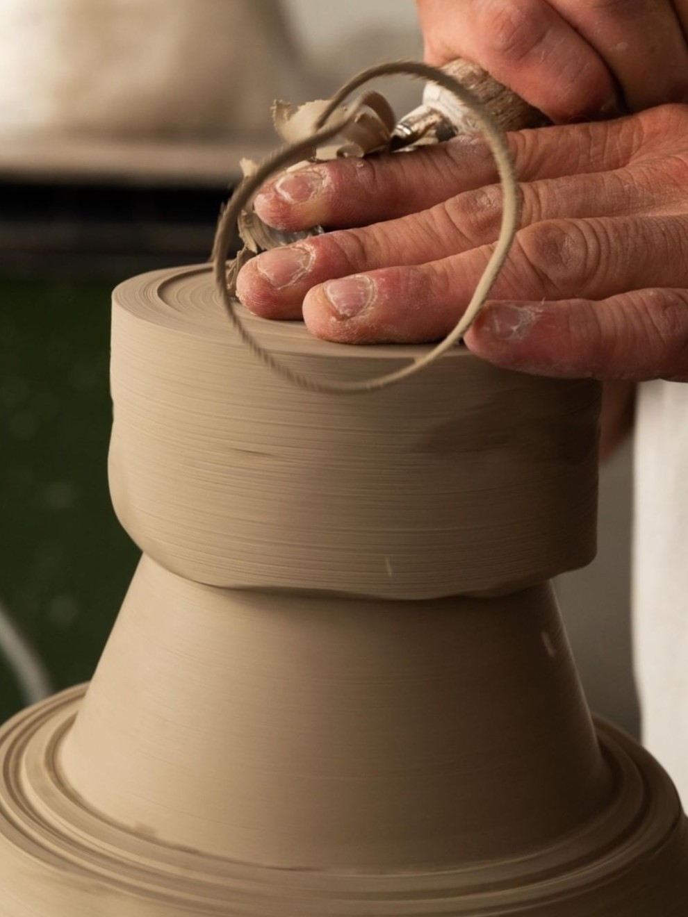 Bitossi Rimini Blu Vase "Rocchetto"