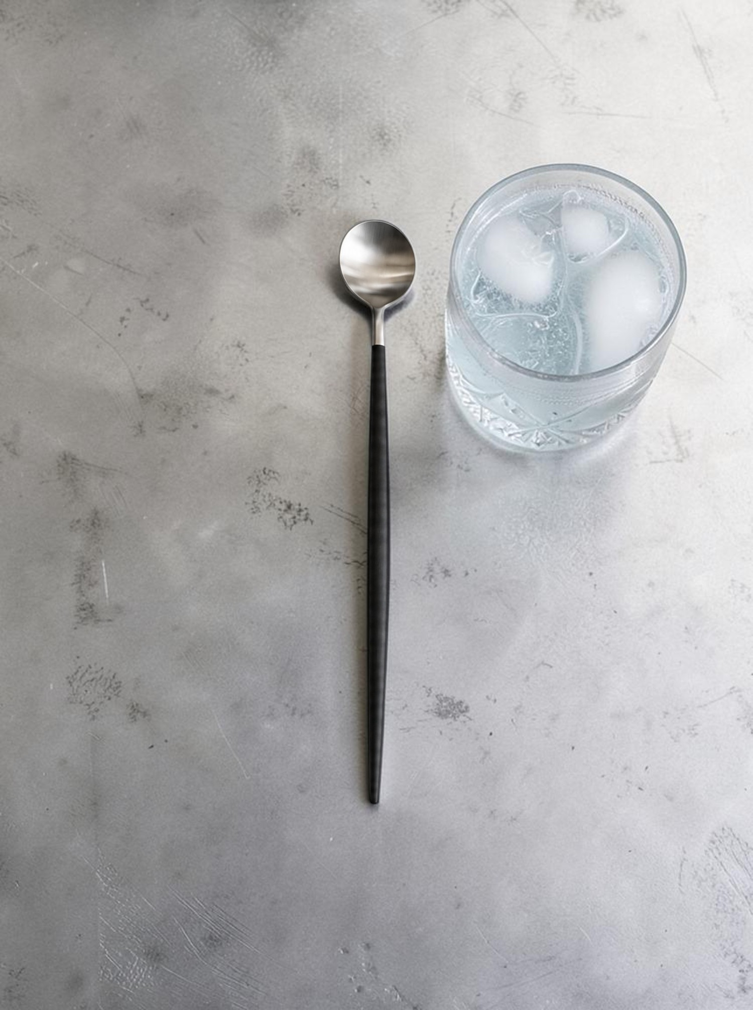 Cocktail-/Eislöffel "Goa" - Stahl