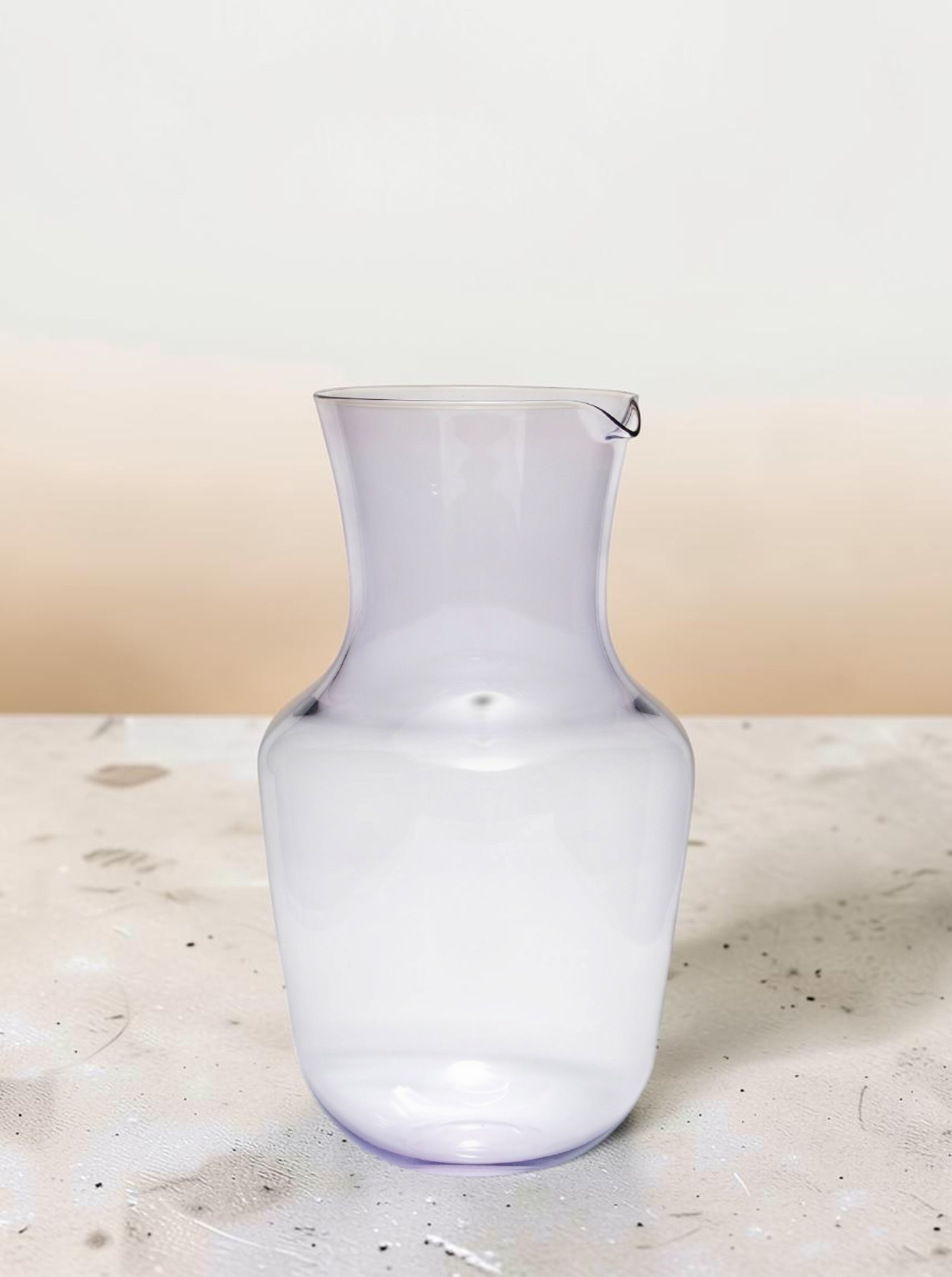 Carafe "Alpha" Glass - amethyst