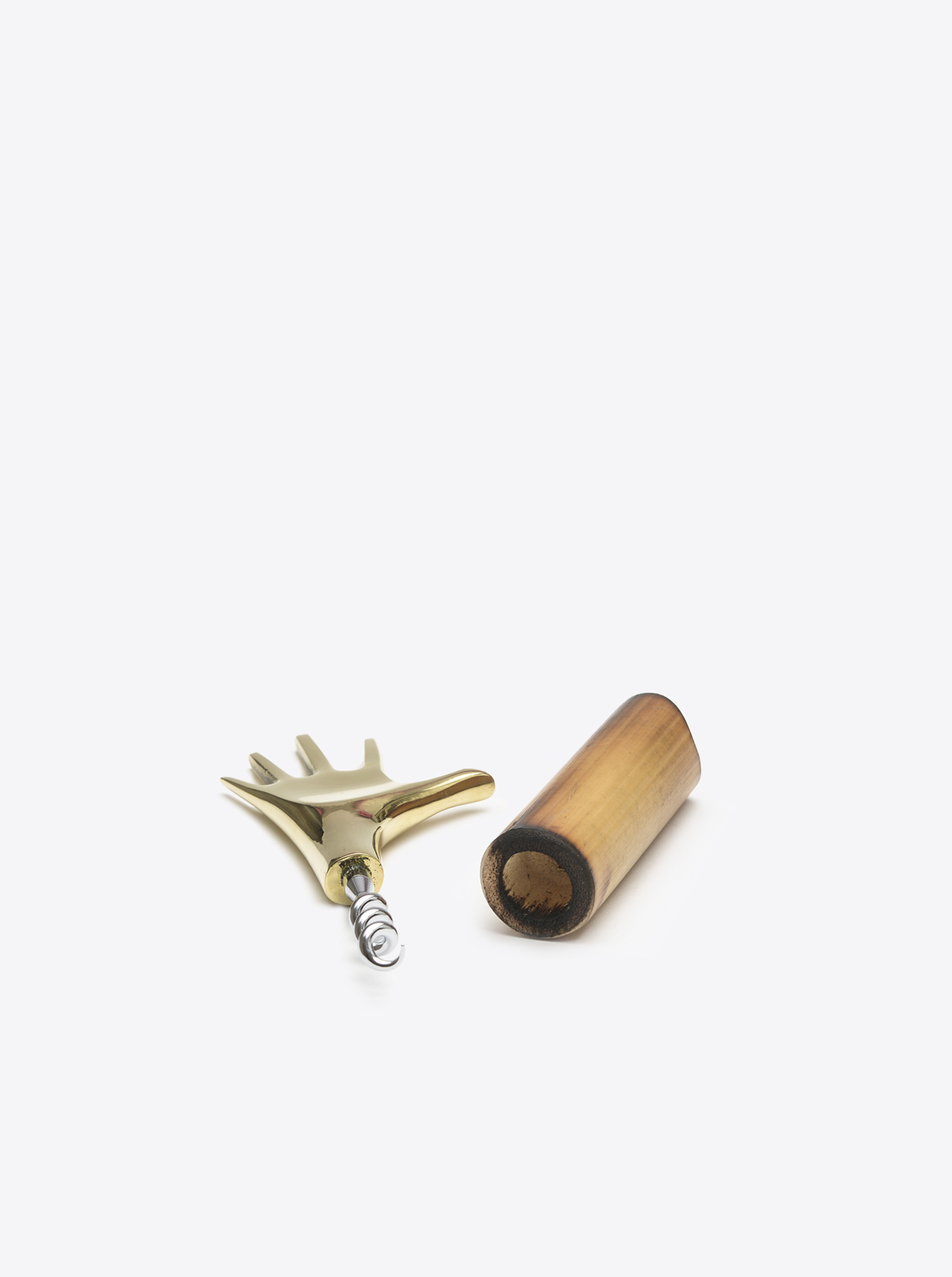 Brass Hand Corkscrew