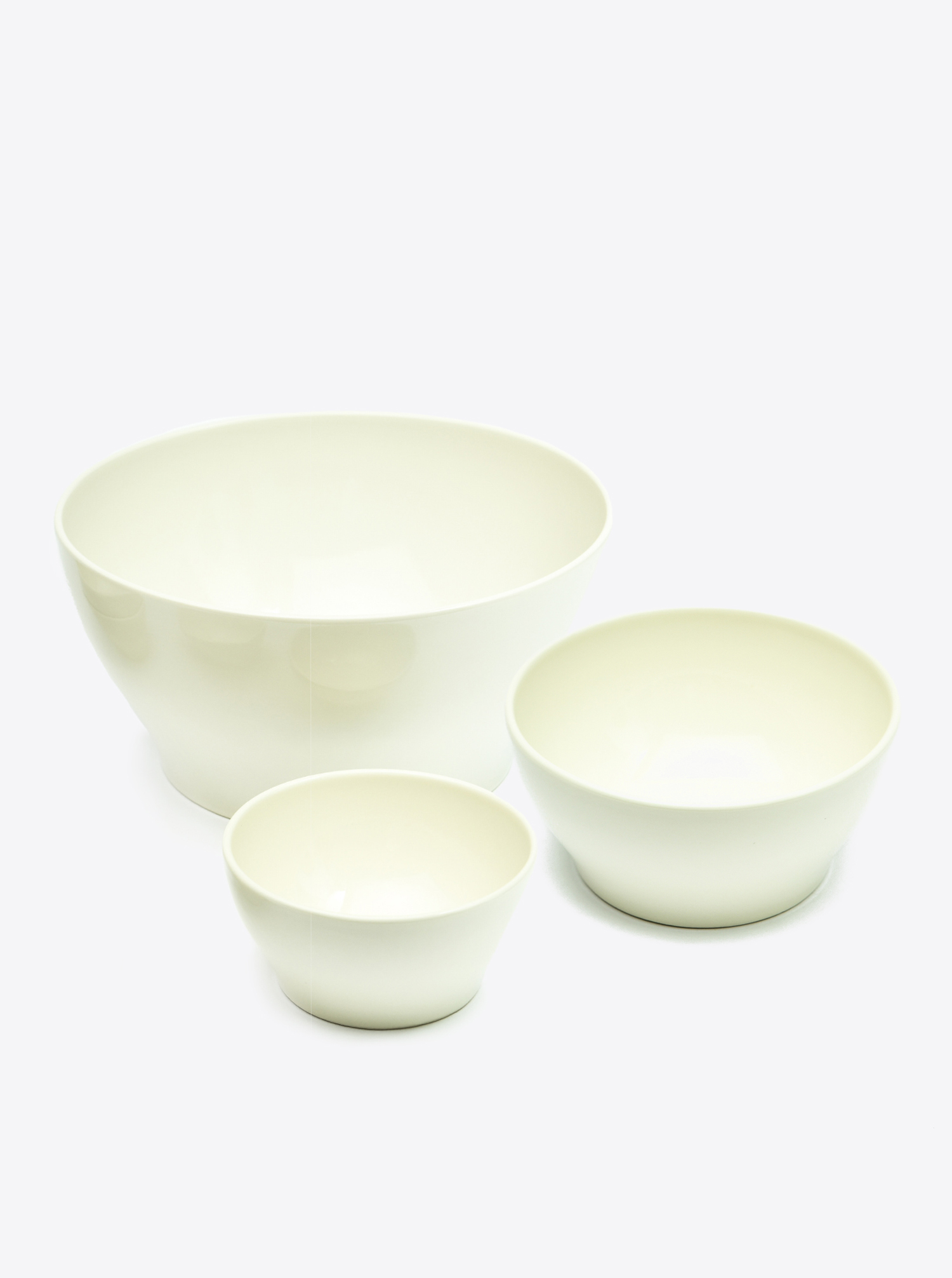 Bowl Stoneware off-white M