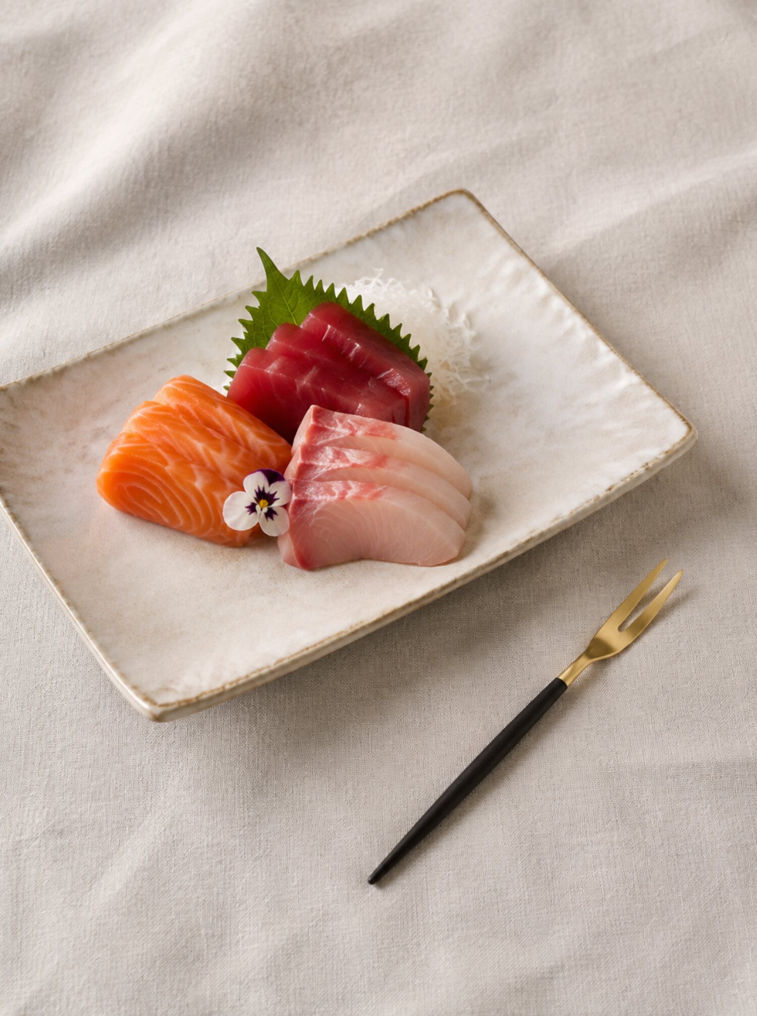 Japanese Fork "Goa" - Gold