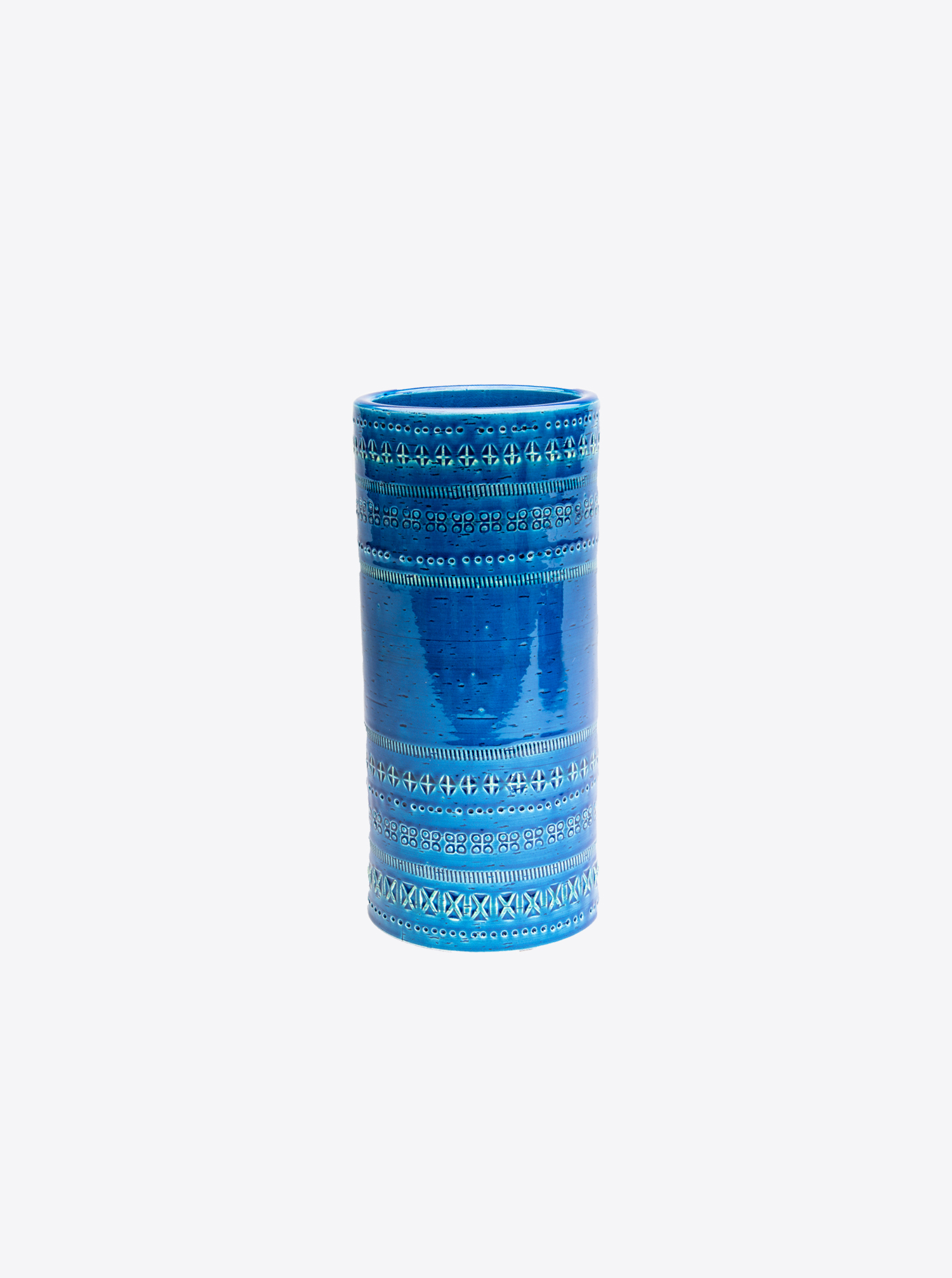 Bitossi Rimini Blu Cylinder Vase
