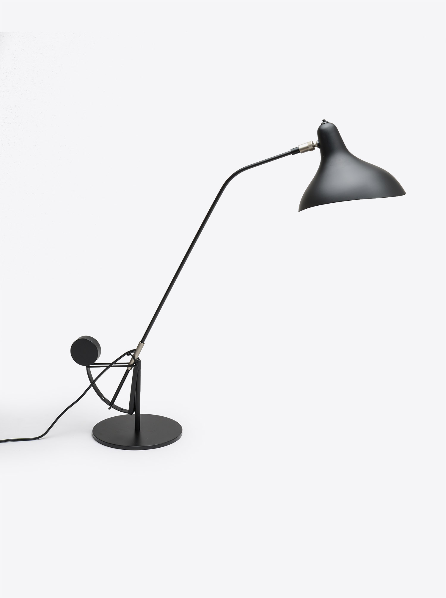 Tischleuchte "Mantis" schwarz Design Bernard Schottlander