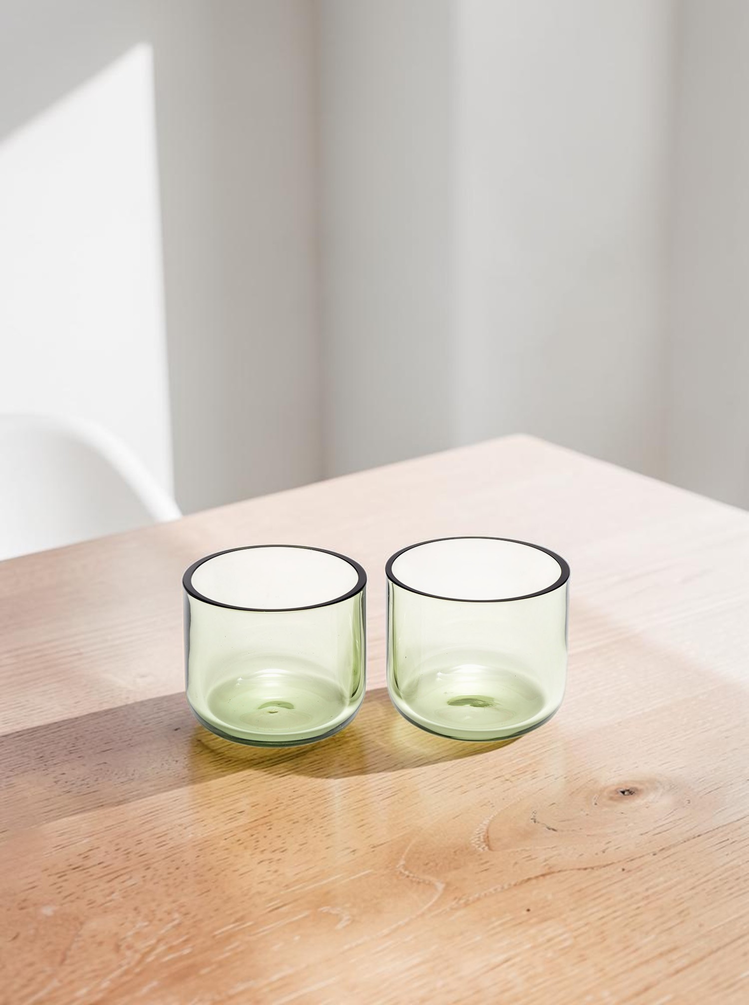 Wasser Wein Glas Set 6teilig grün