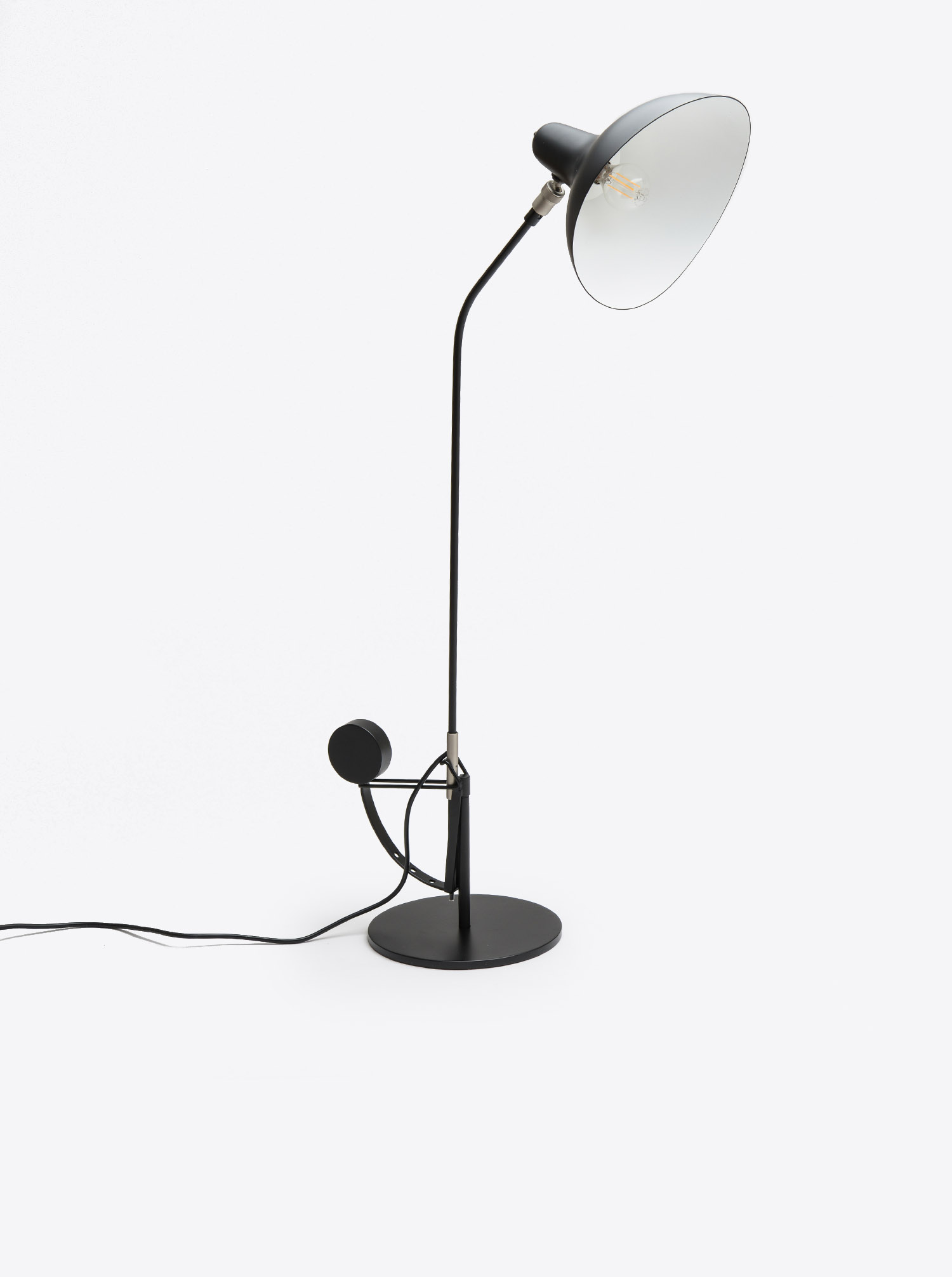 Tischleuchte "Mantis" schwarz Design Bernard Schottlander
