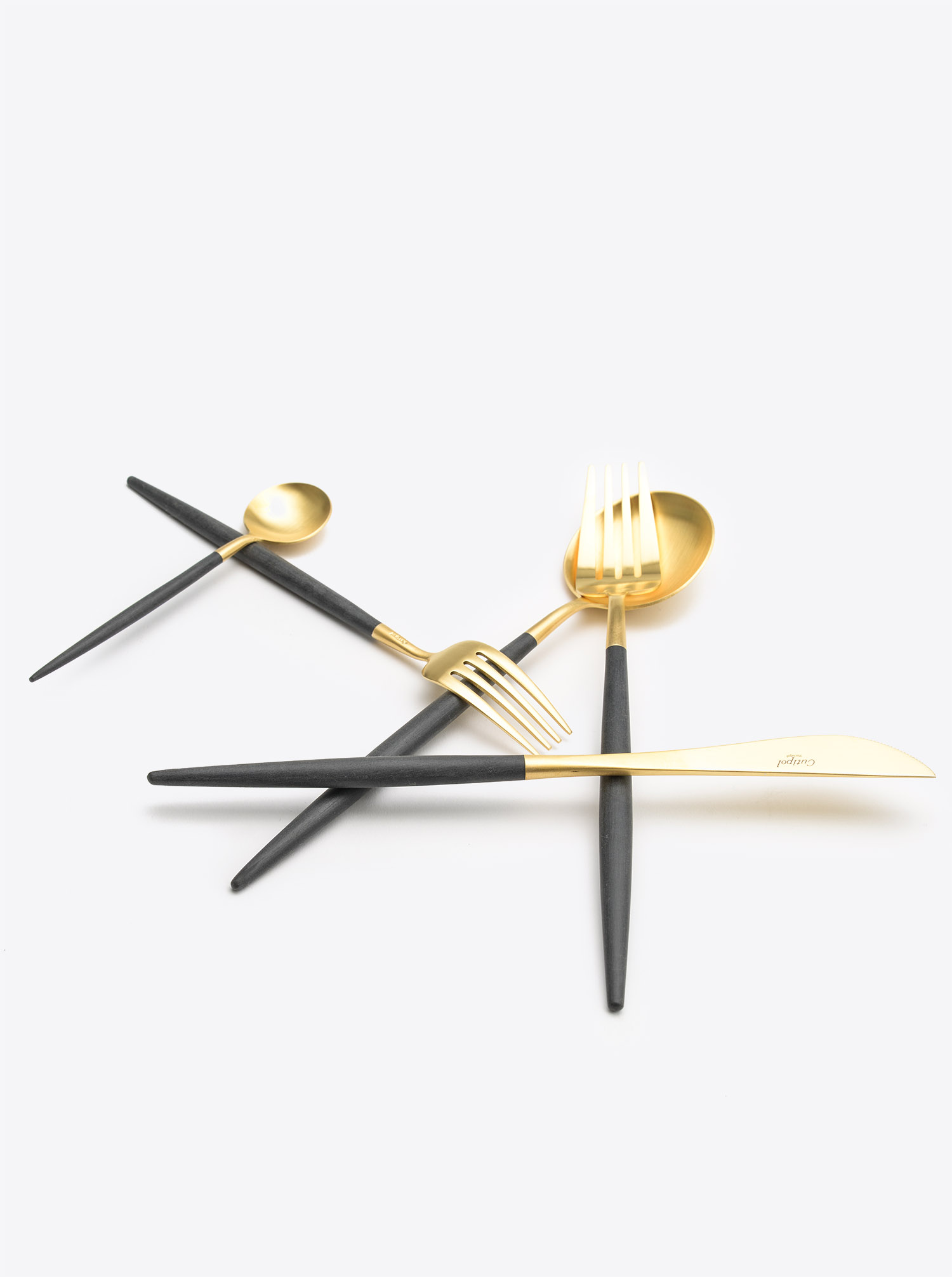 Soup Ladle &quot;Goa&quot; gold black