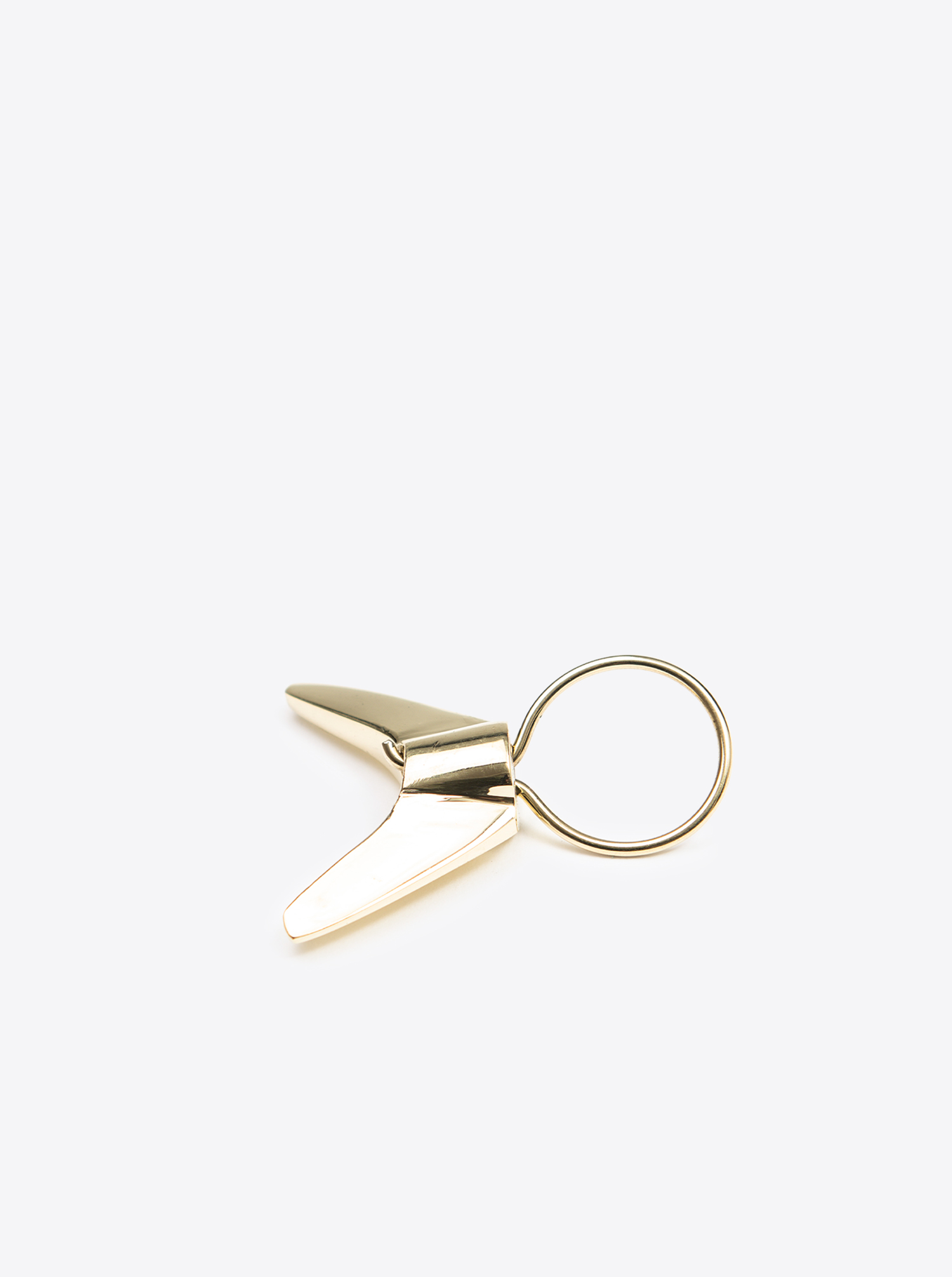 Key Chain &quot;Safari&quot; brass polished