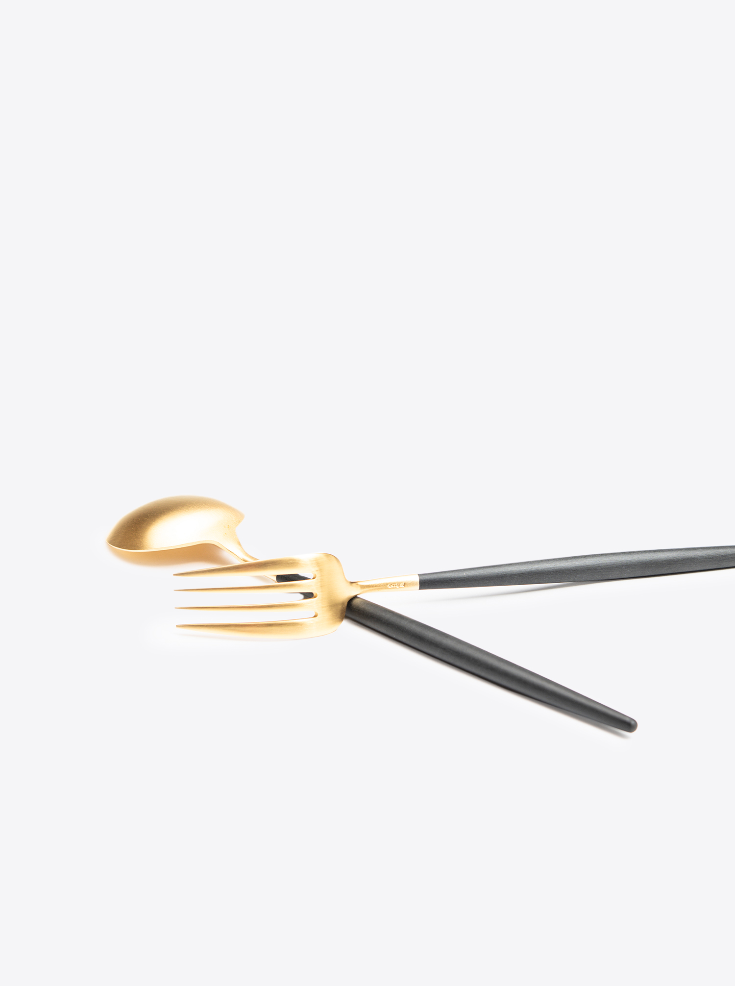 Serving Cutlery Set &quot;Goa&quot; gold black