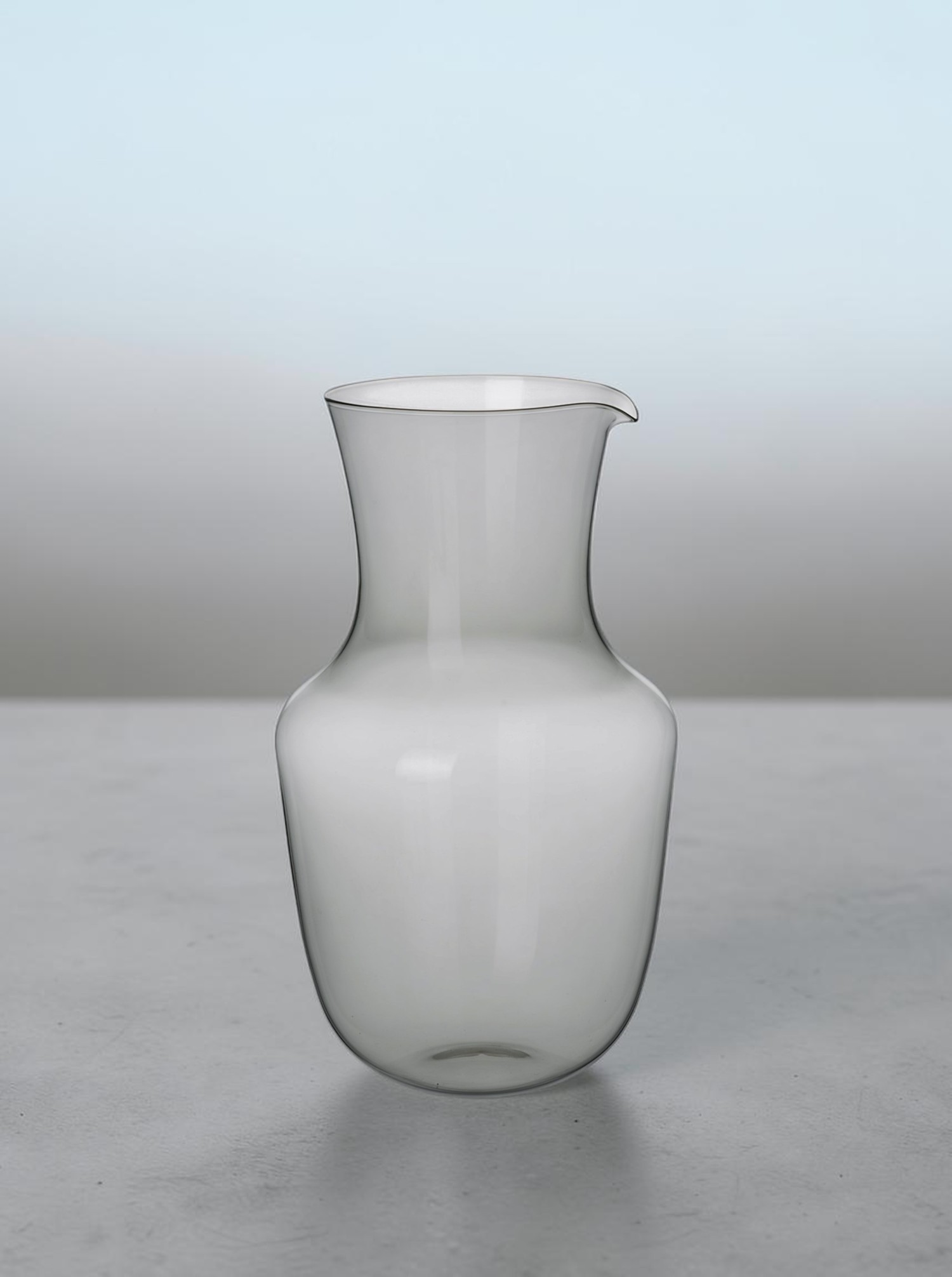 Carafe "Alpha" Glass - grey