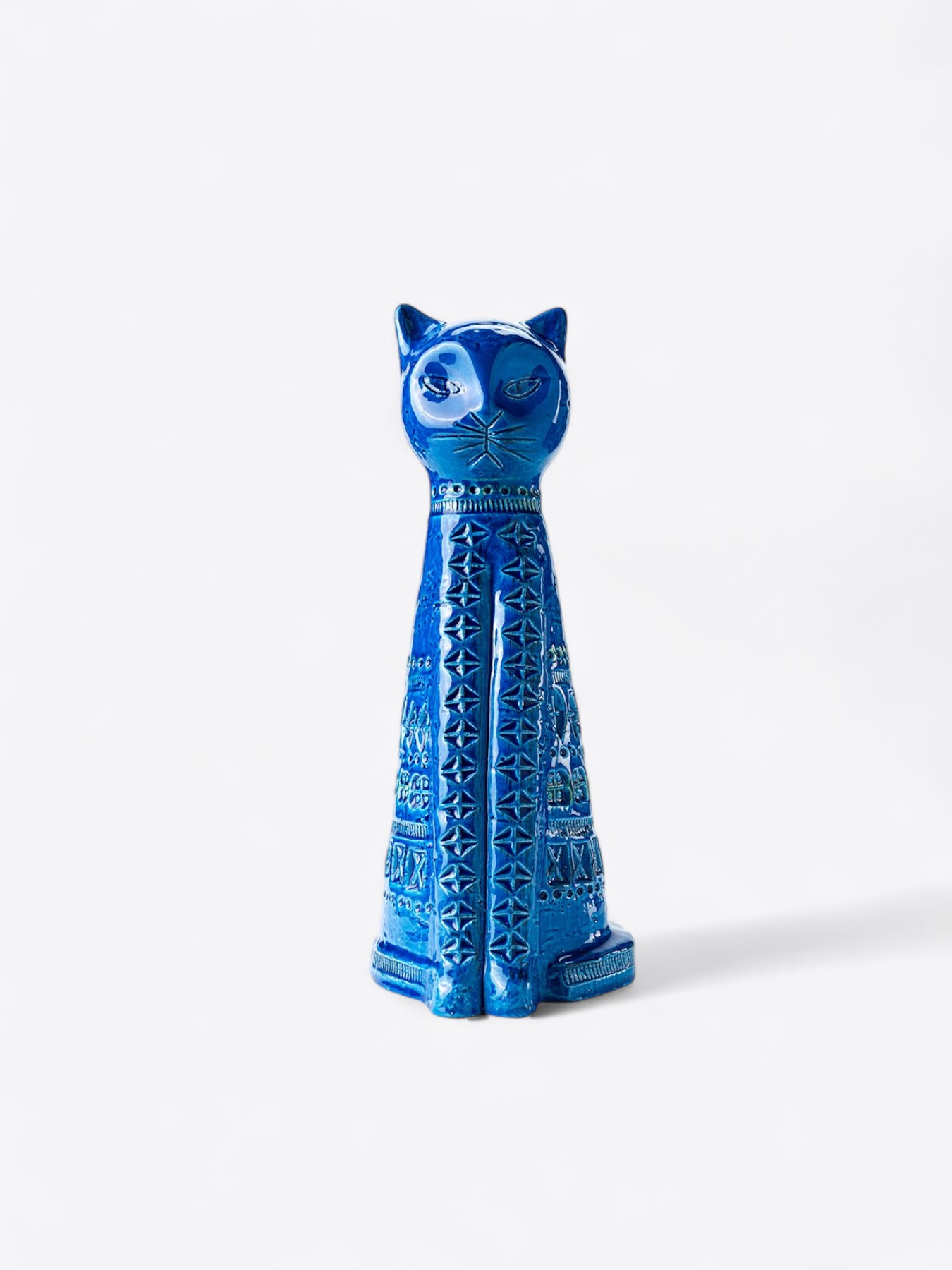 Bitossi Rimini Blu Cat Gatto XL