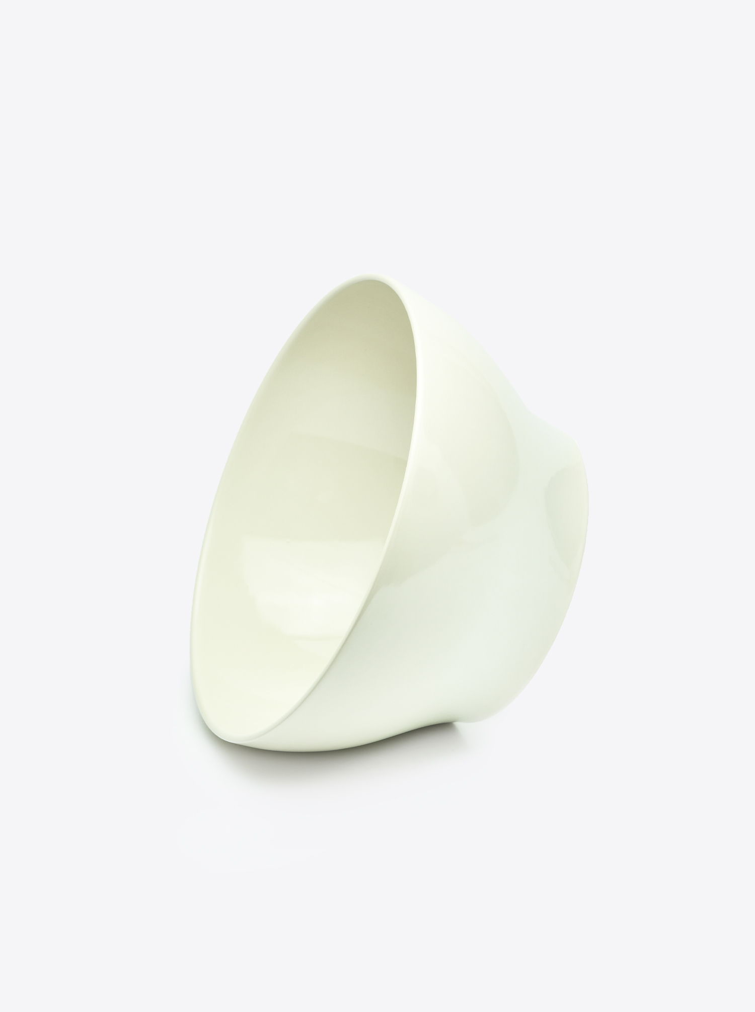 Bowl Stoneware off-white L
