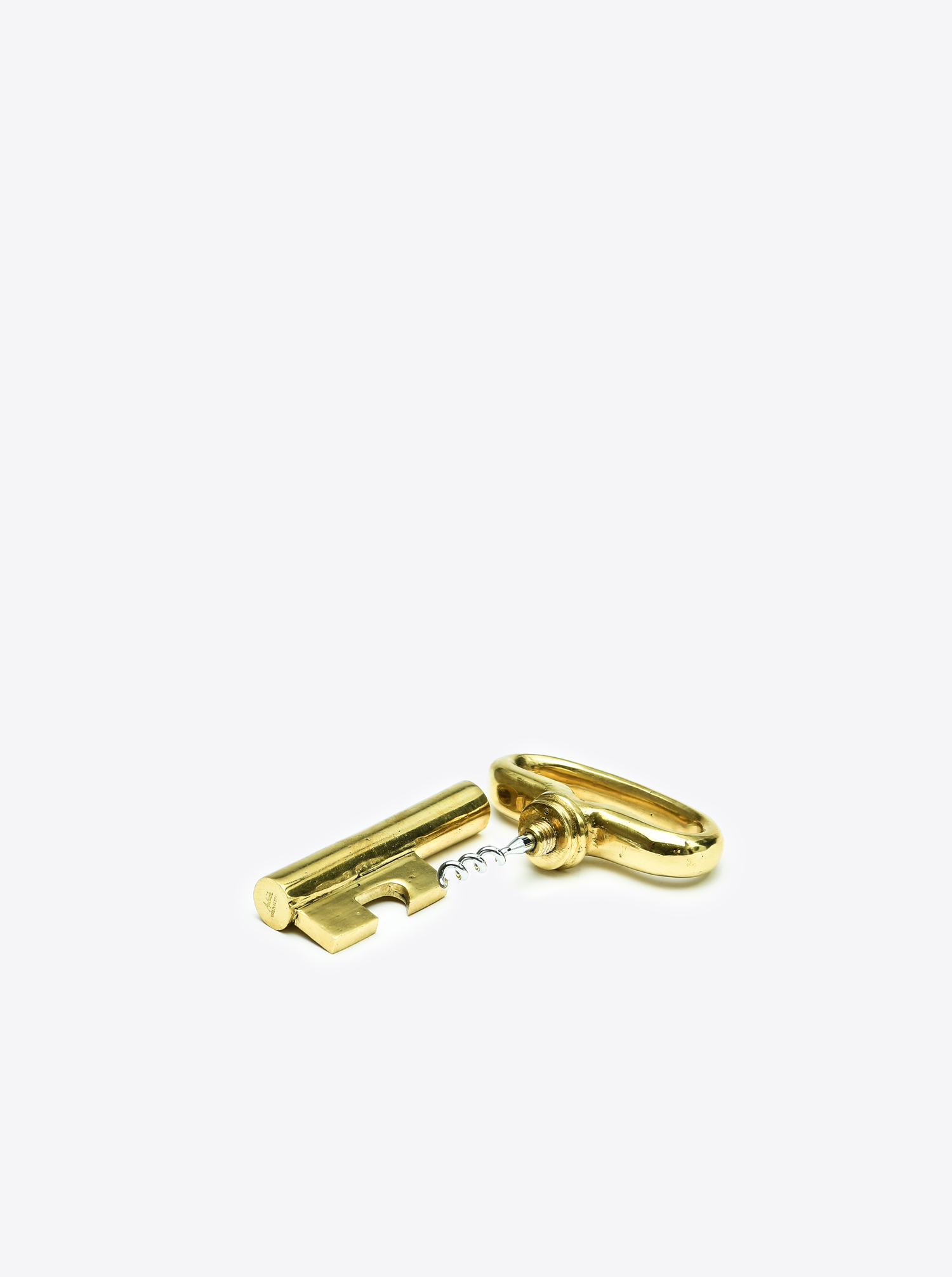 Corkscrew &quot;Key&quot; Brass polished