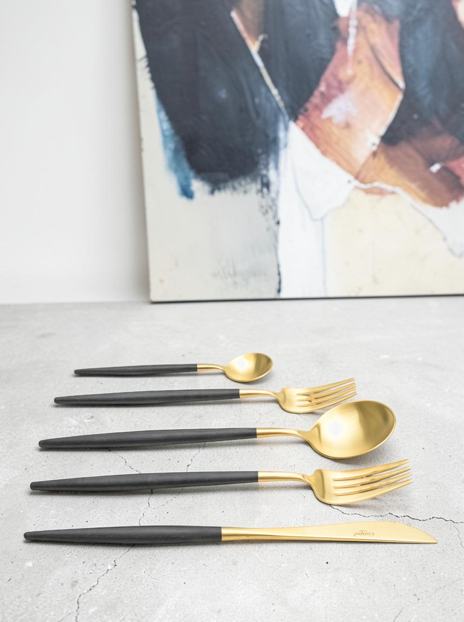 Cutlery Set "Goa" Gold