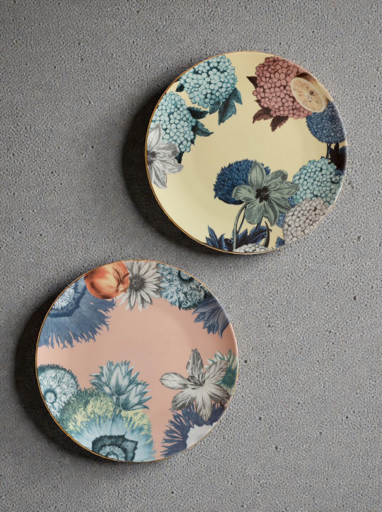 Teller Set B "Cairo" 2-teilig bunt D21