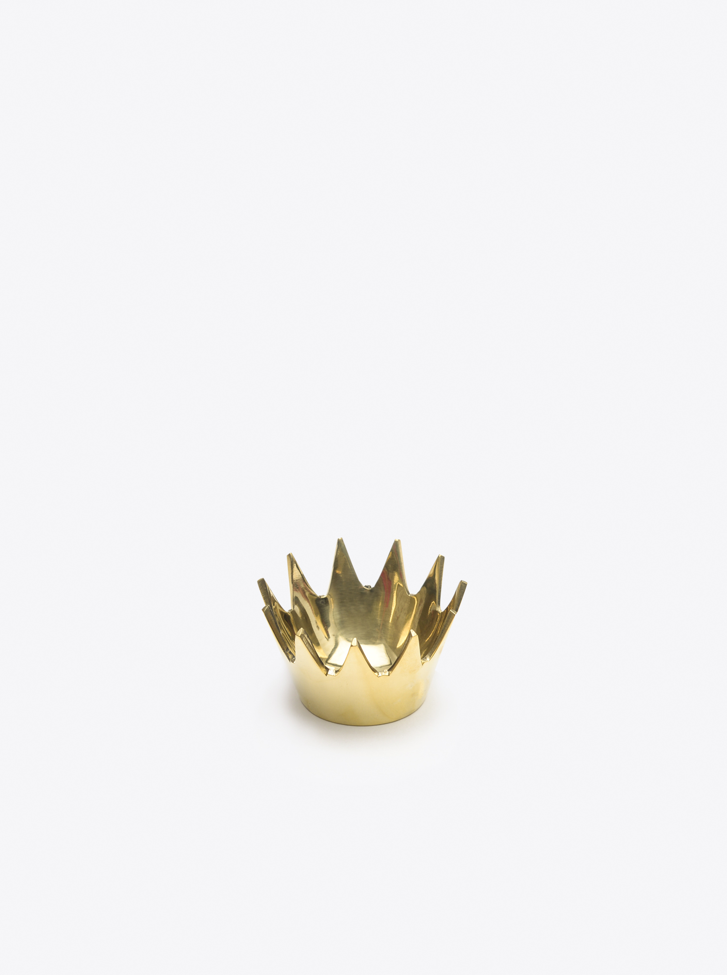 &quot;Crown&quot; Ashtray Brass polished