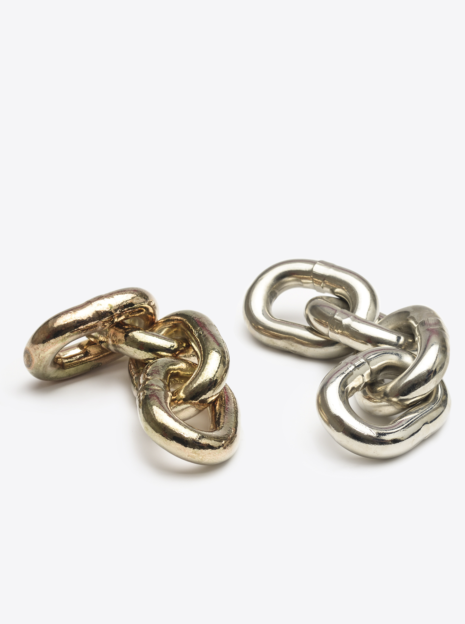 Paperweight &quot;Chain&quot; Iron nickel plated