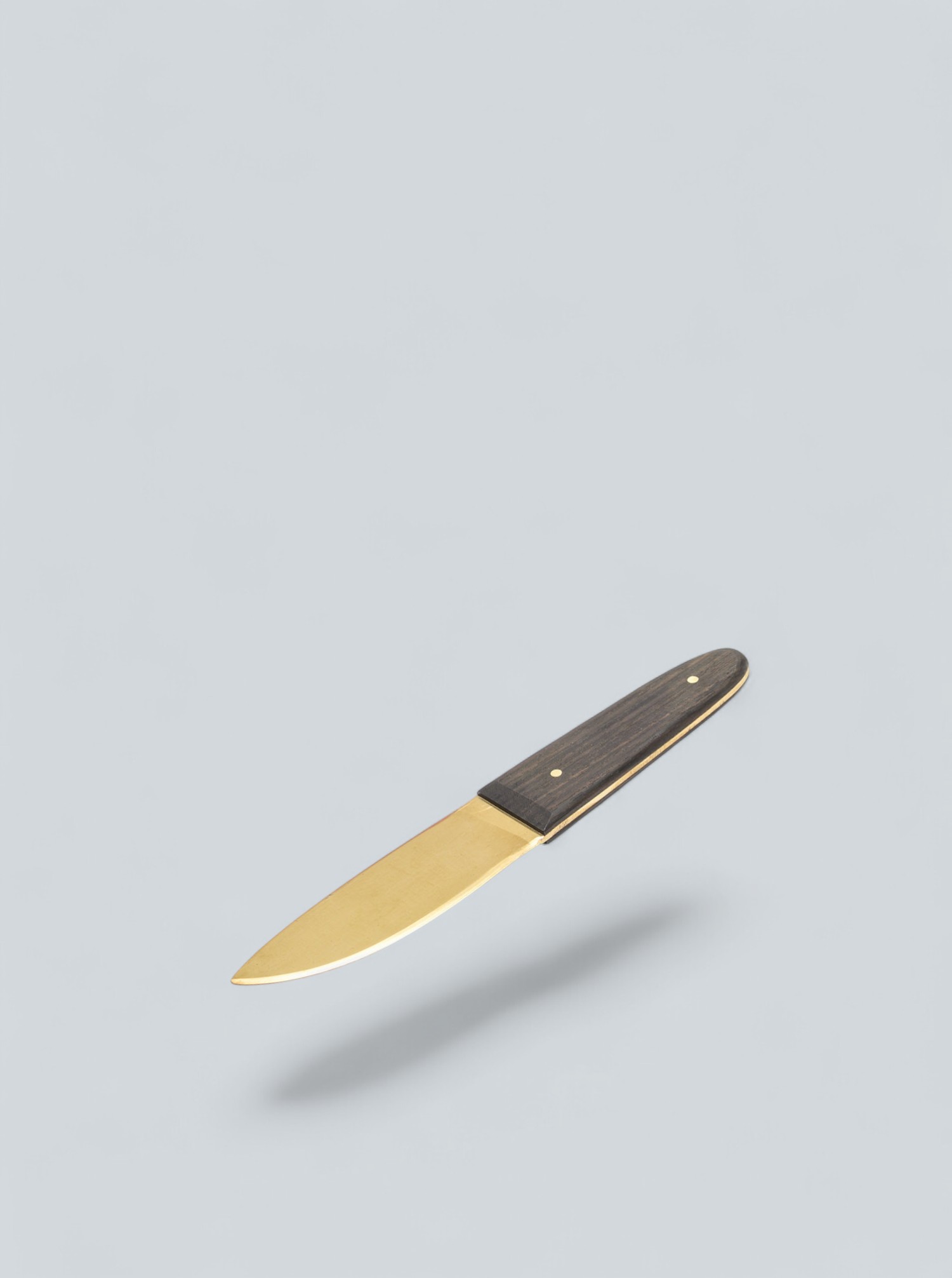 Cheese Knife Brass L . Handmade
