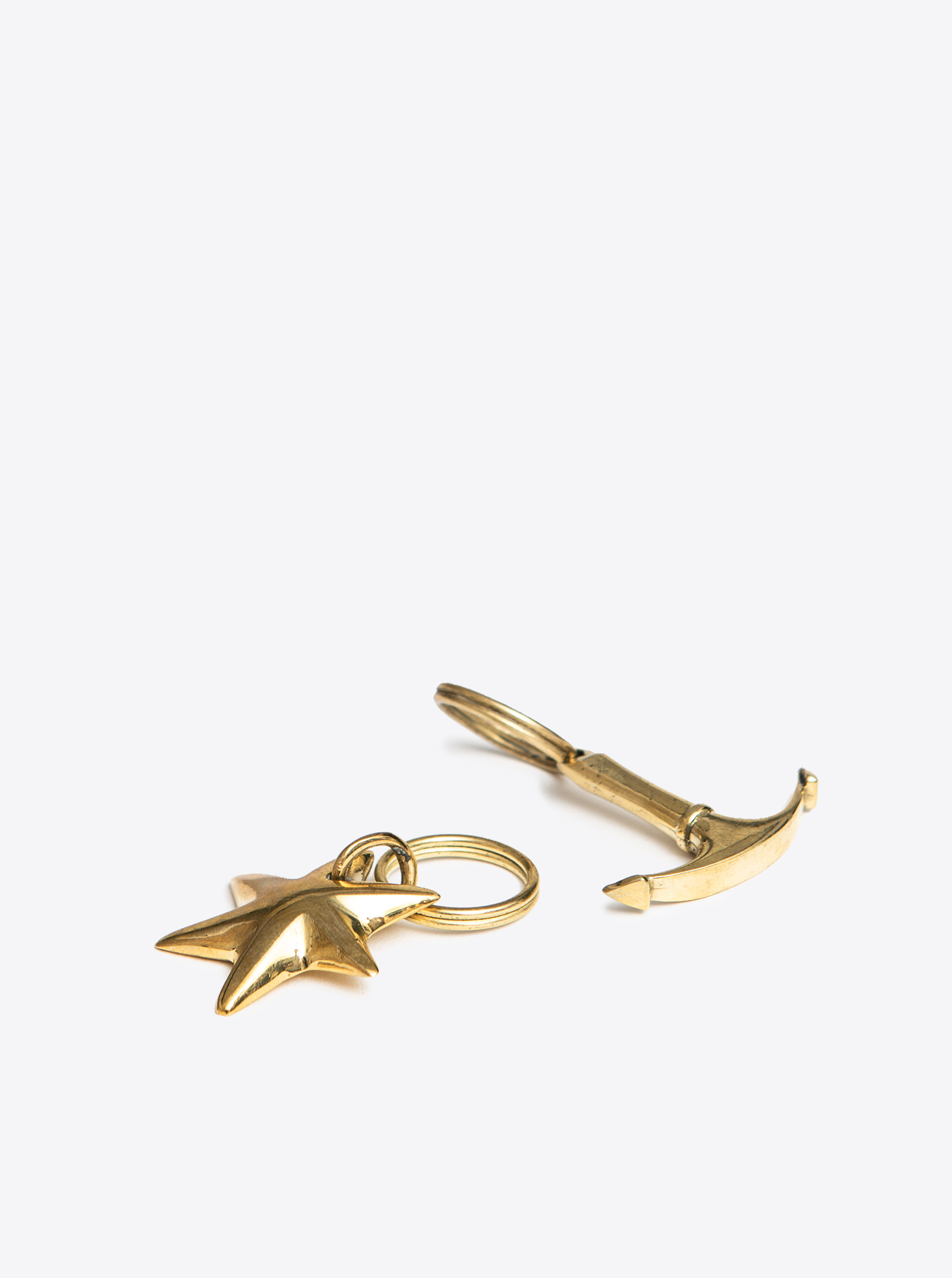 Key Chain &quot;Star&quot; Brass