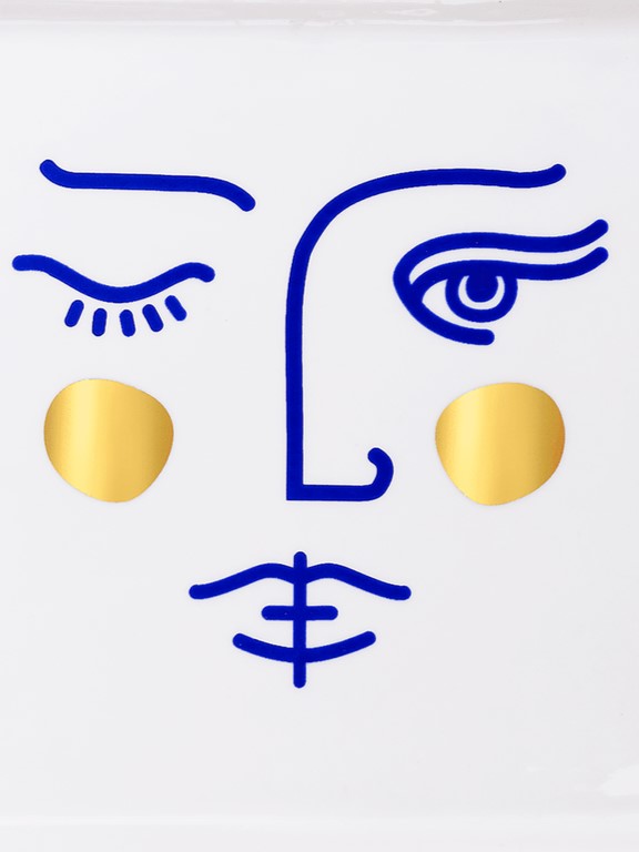 Keramiktablett "Janus"