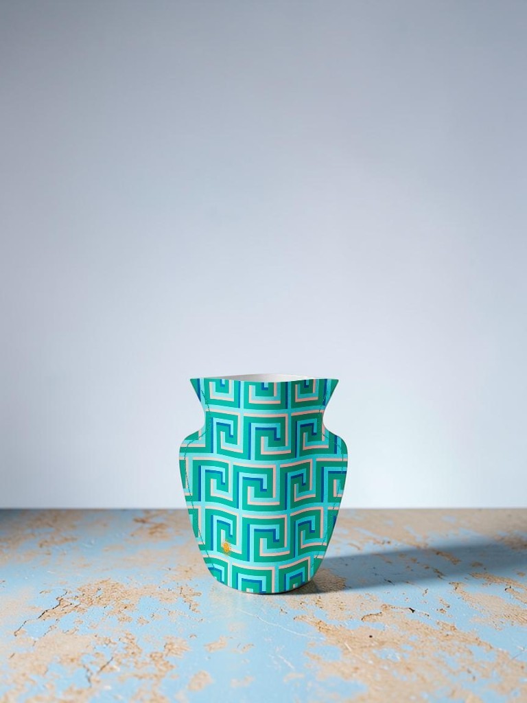 Papiervase "Ikarus"