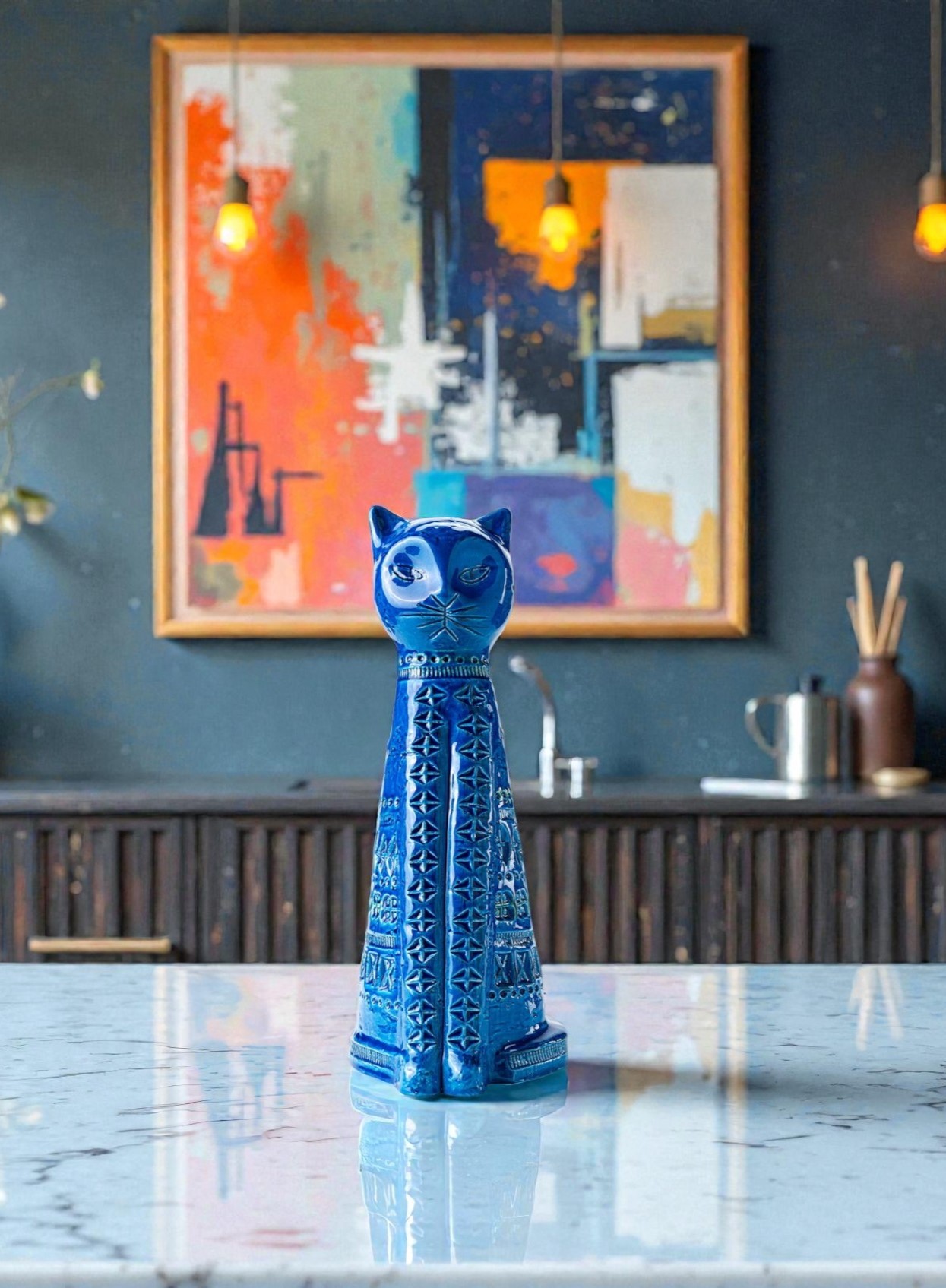 Bitossi Rimini Blu Katze XL