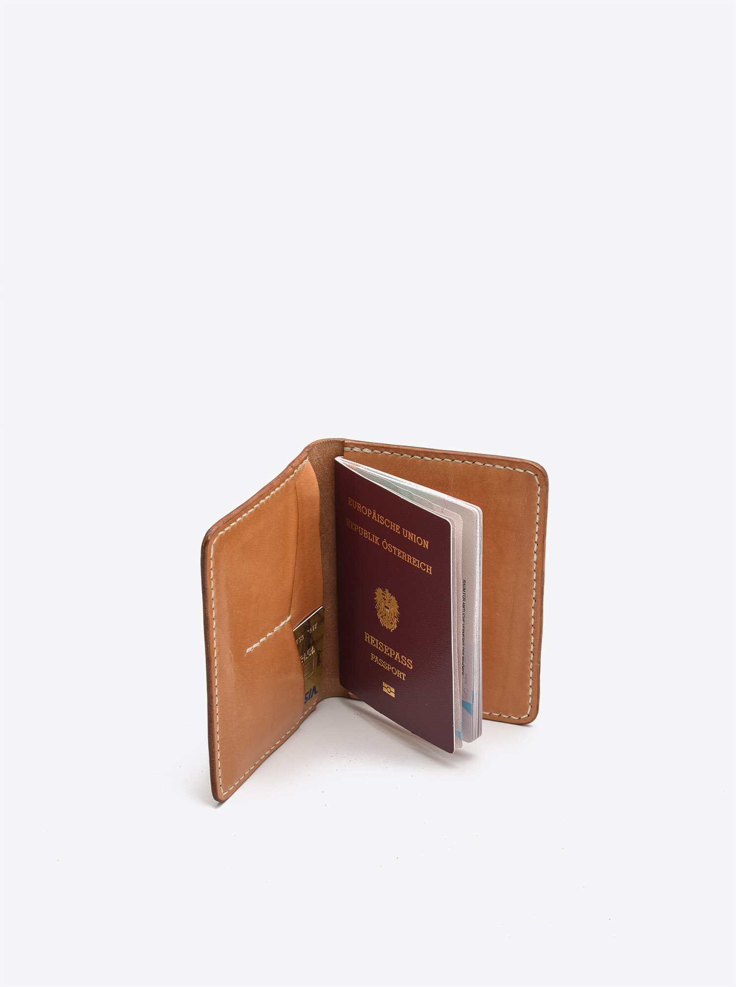 Passport Etui Kernleder