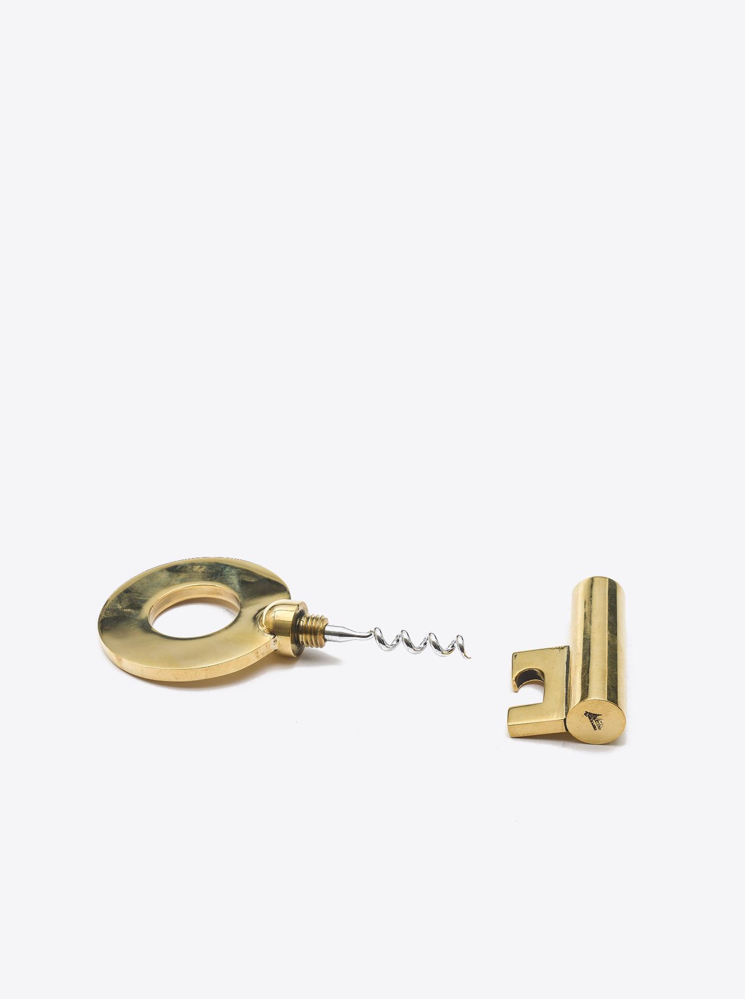 Carl Auböck Brass Key Corkscrew – Red Modern Furniture