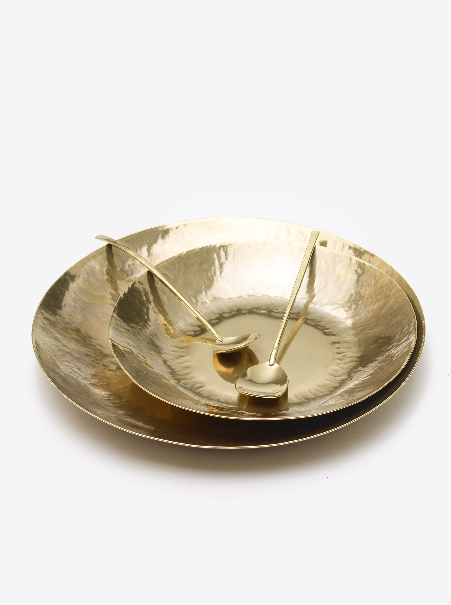 Set of two Plates Brass D16 & D21