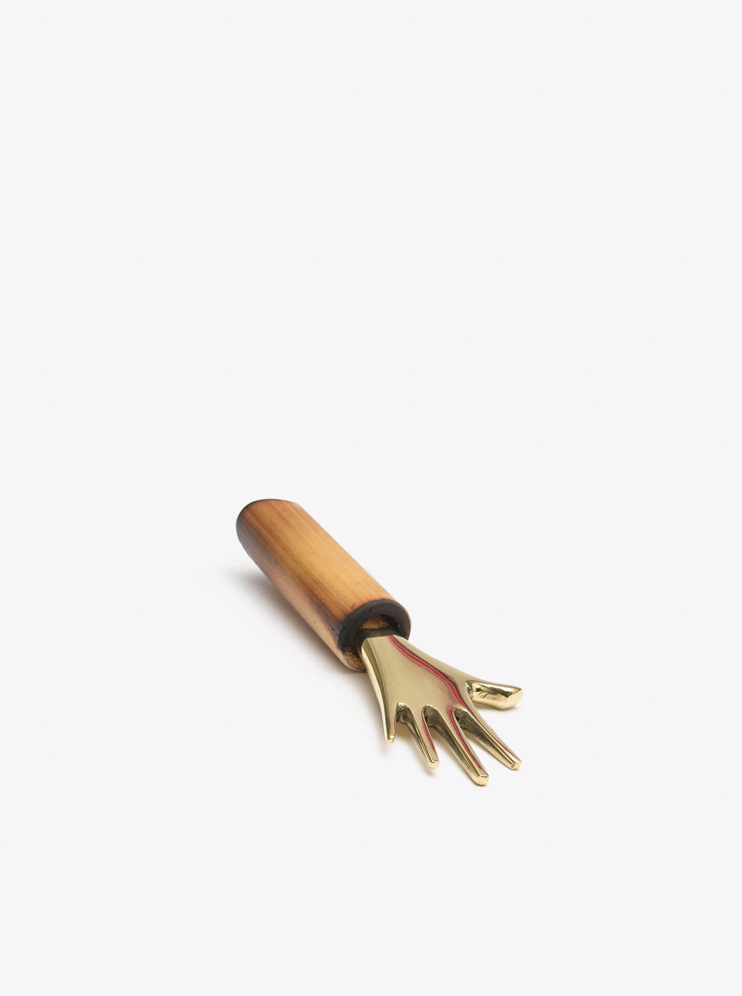 Corkscrew &quot;Hand&quot; Brass polished