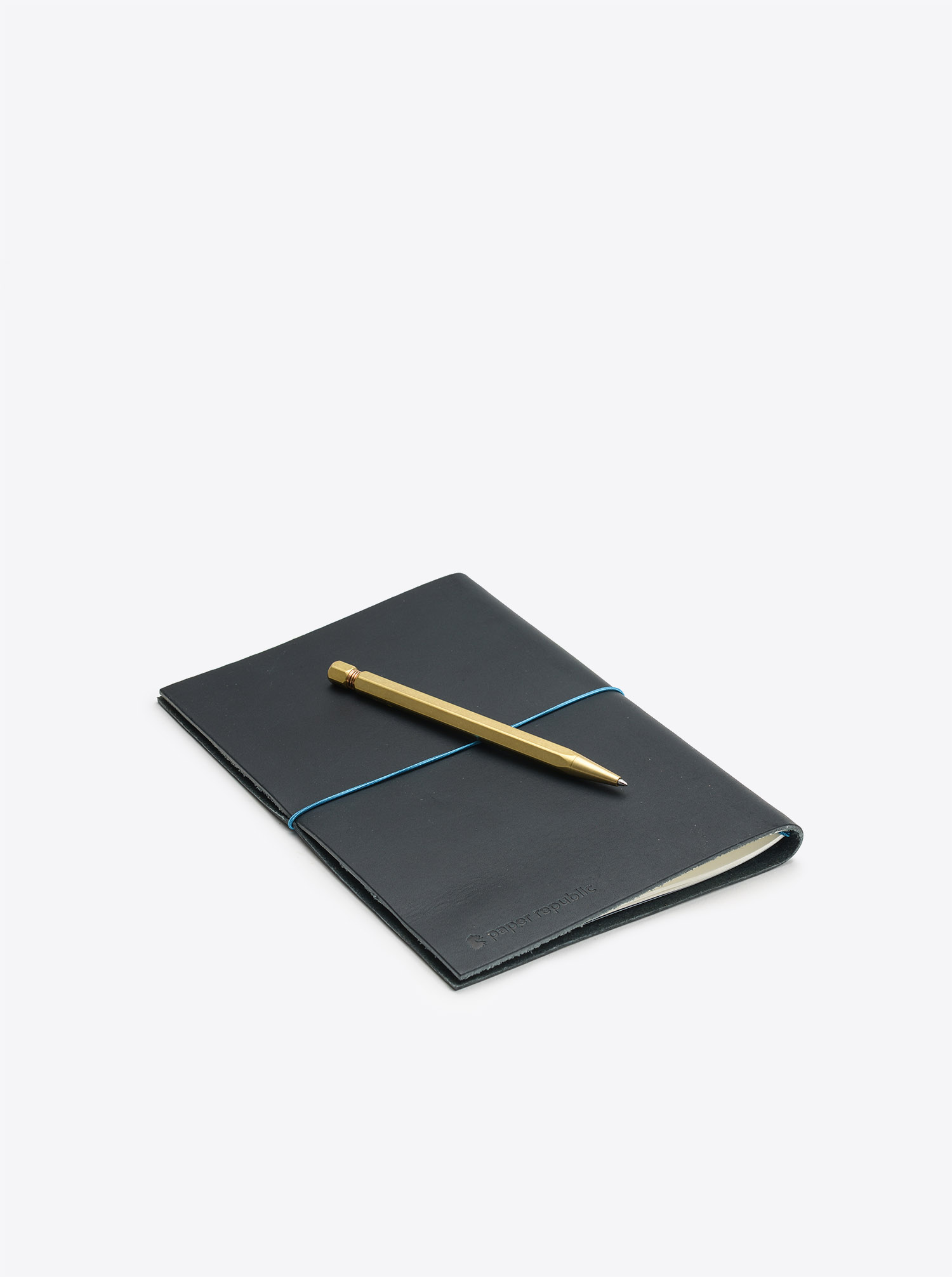 Notebook Grand Voyager XL Cowhide Leather Blue