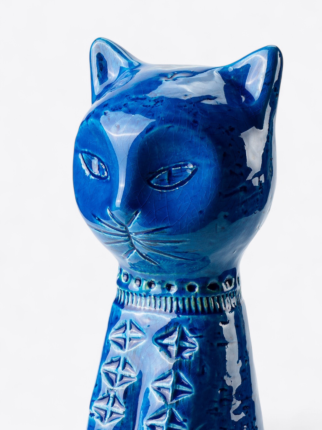 Bitossi Rimini Blu Cat Gatto XL
