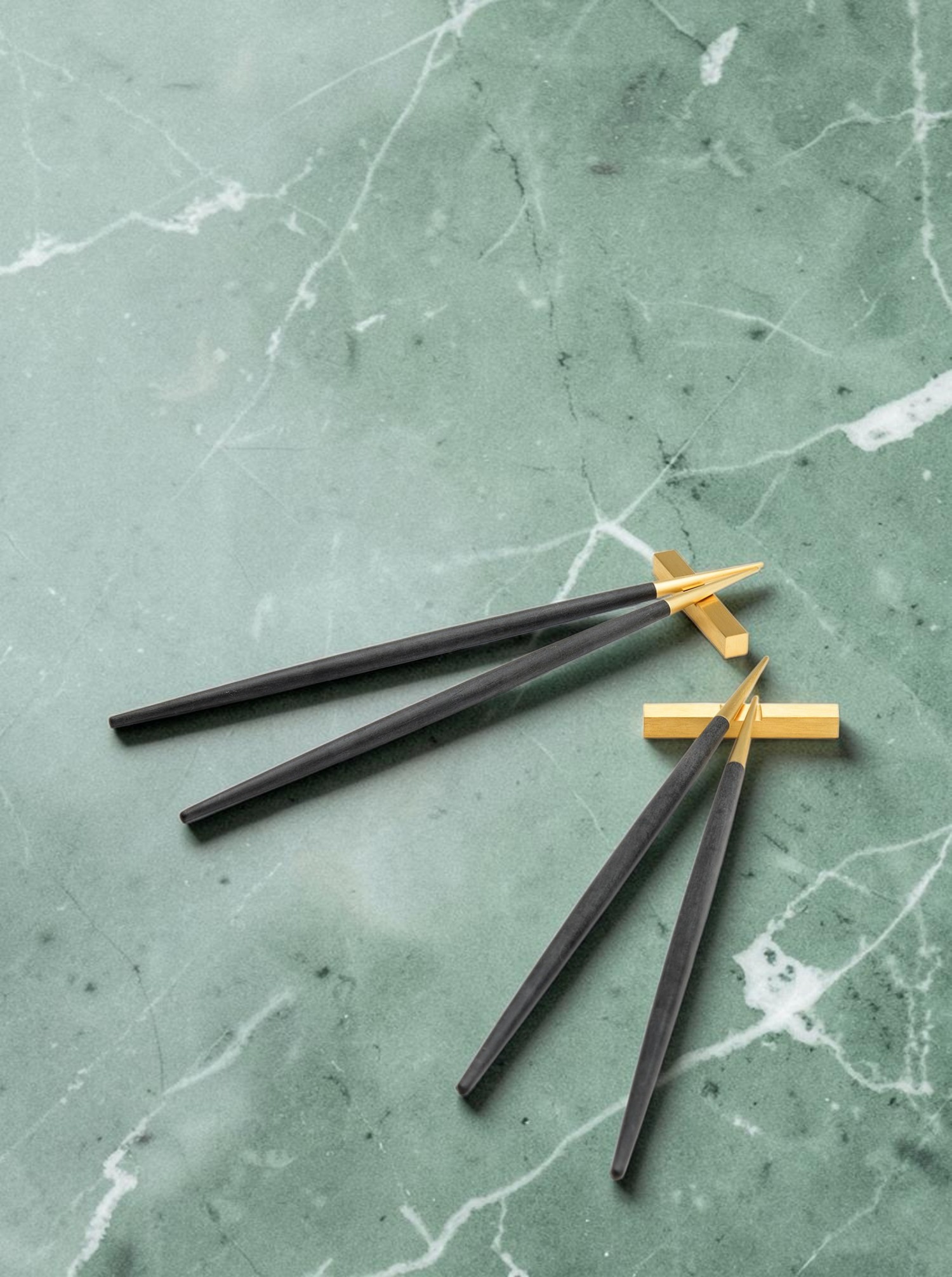 Chopstick Set "Goa" Gold